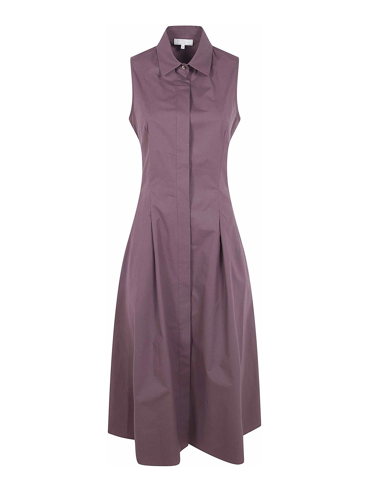 Antonelli Firenze Robe Au Genou - Marron