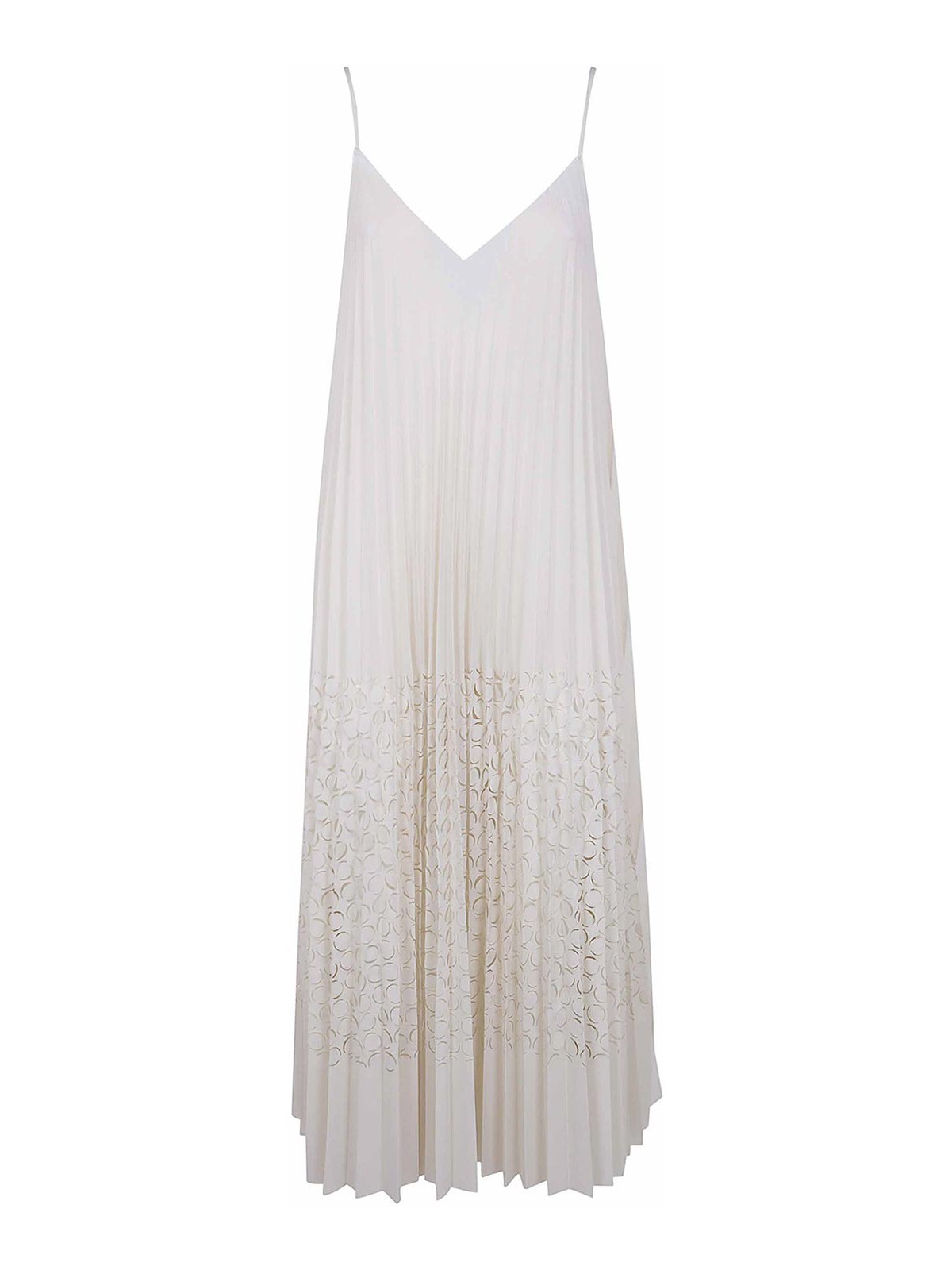Aviu' Robe Au Genou - Blanc