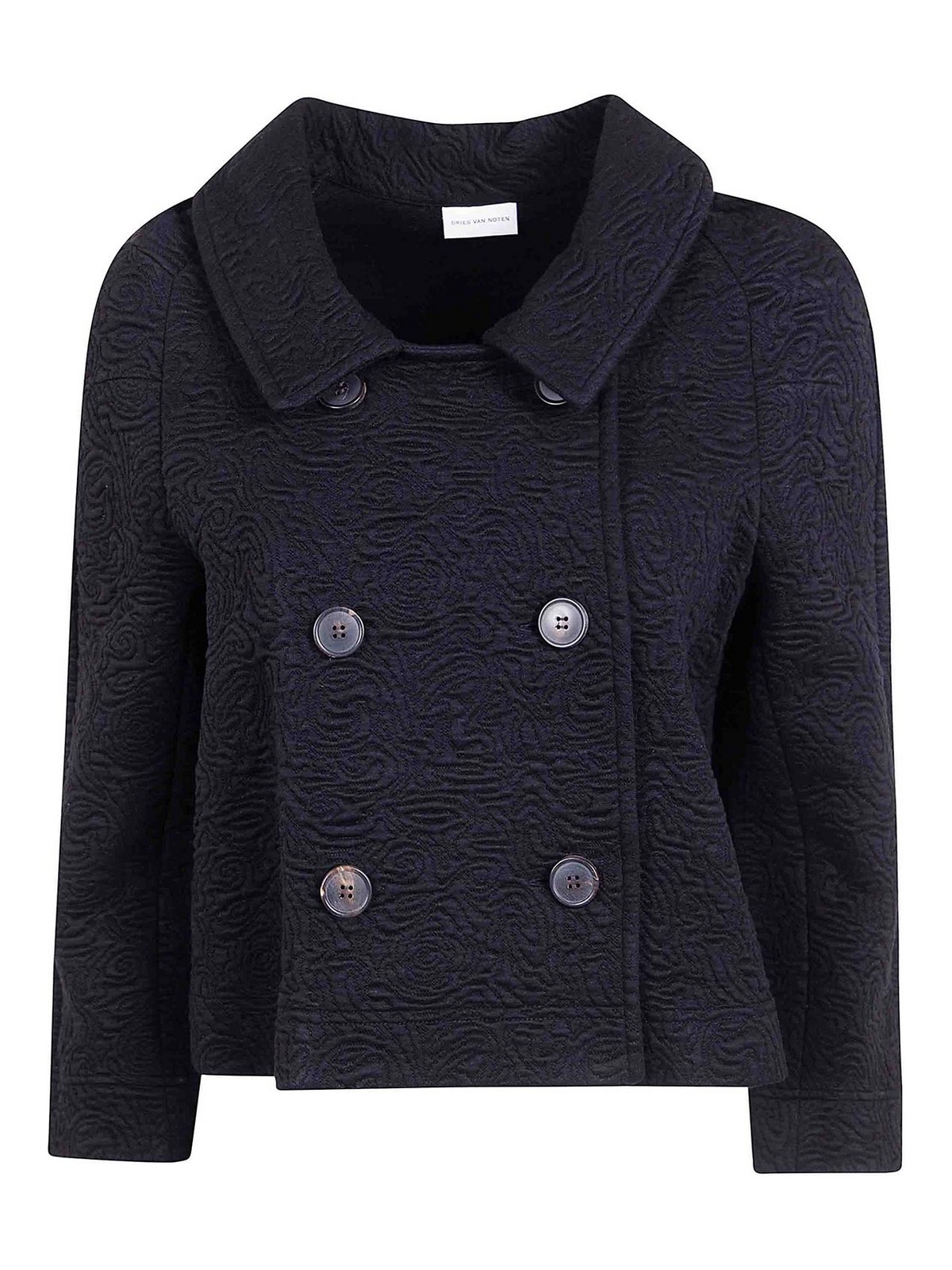 Dries Van Noten Veste Casual - Noir