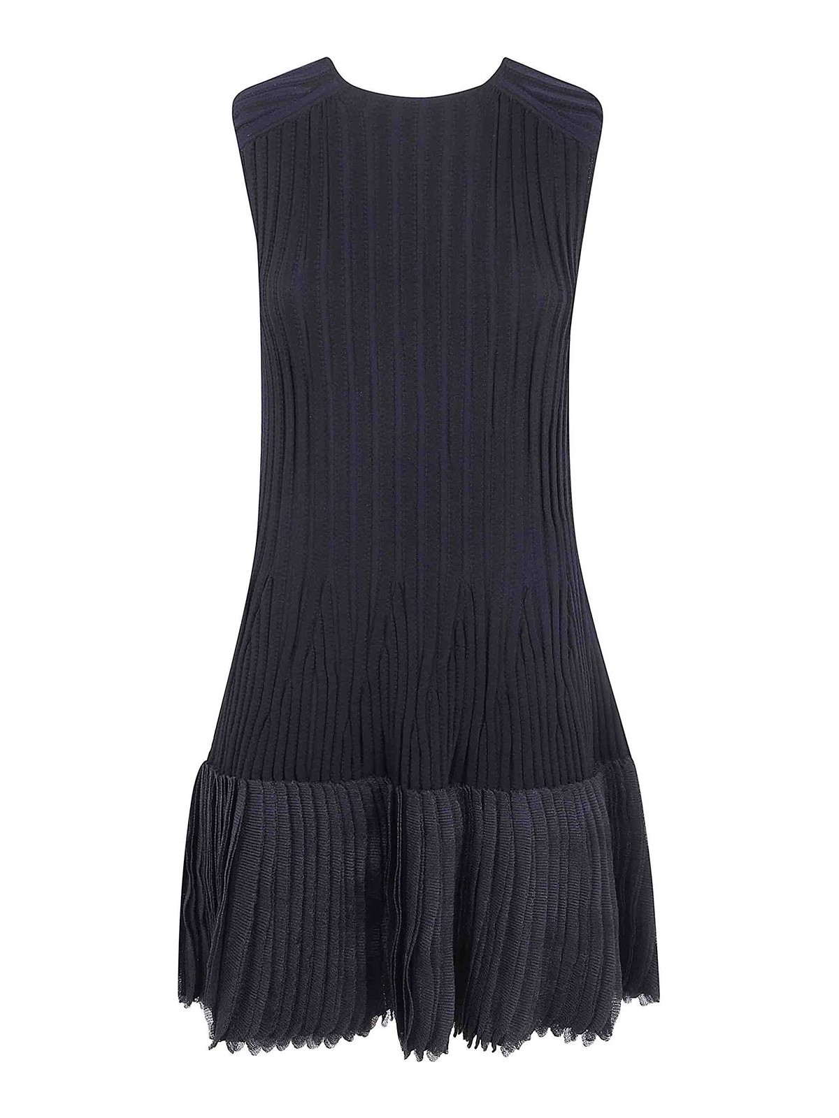 Emporio Armani Robe Au Genou - Noir