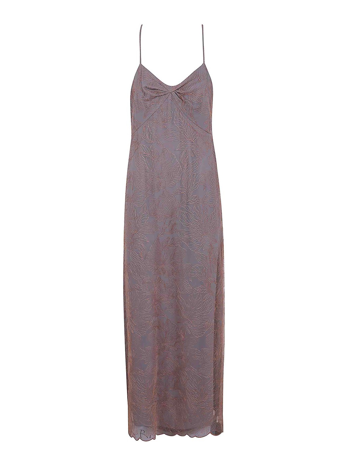 Emporio Armani Maxi Robe - Couleur Chair
