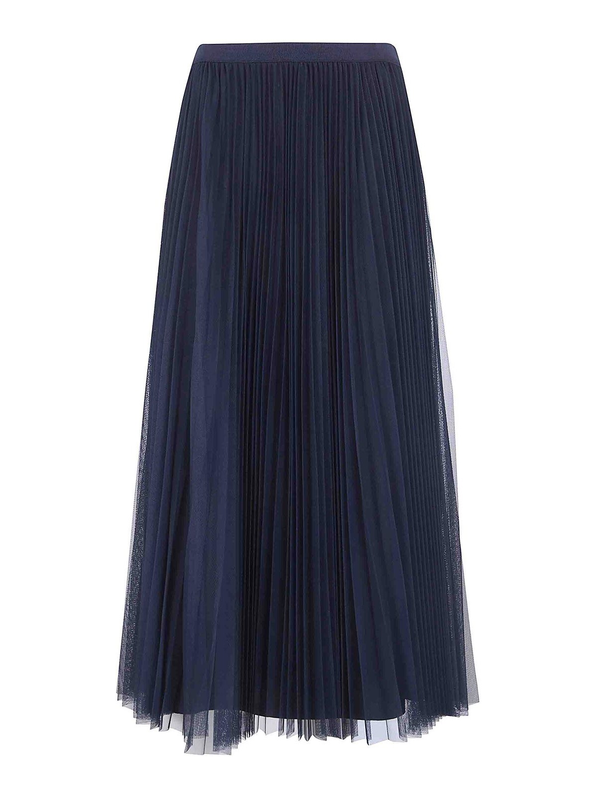 Fabiana Filippi Jupe Midi - Bleu