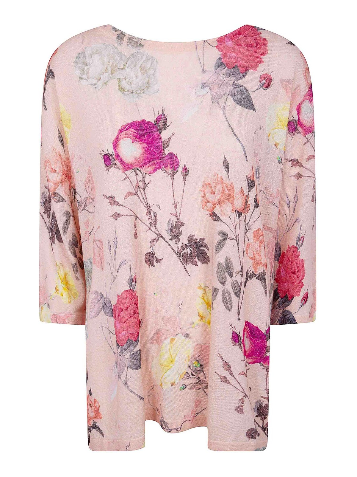 In Bed With You Pull Col Rond - Rose