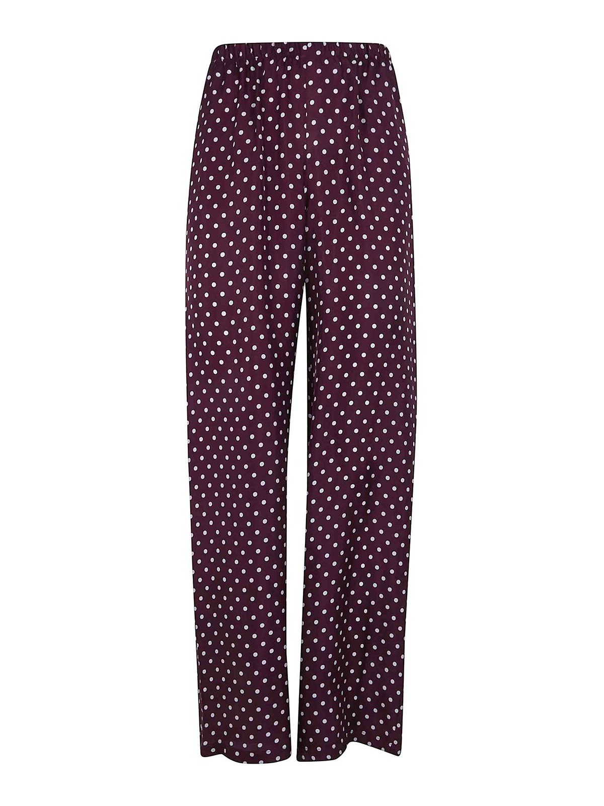 Laura Urbinati Pantalons Décontractés - Rouge