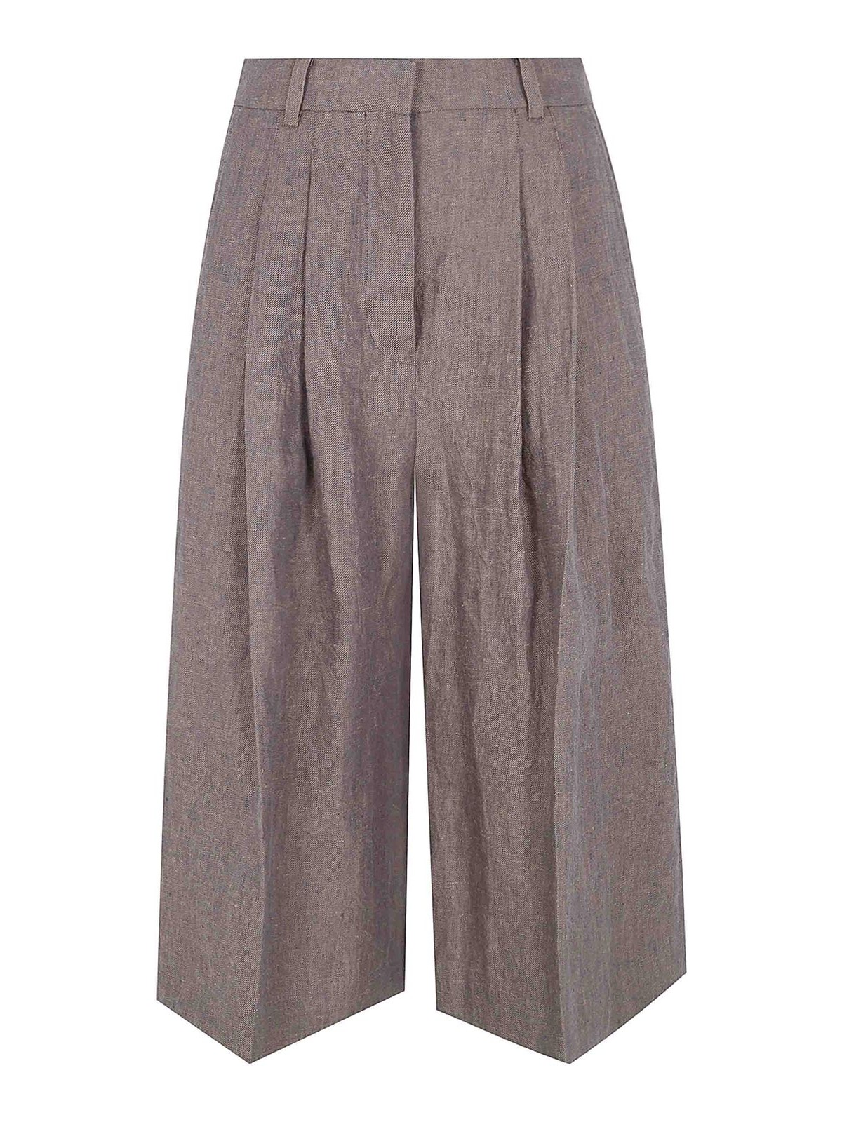 MKDT Studio Pantalons Décontractés - Marron
