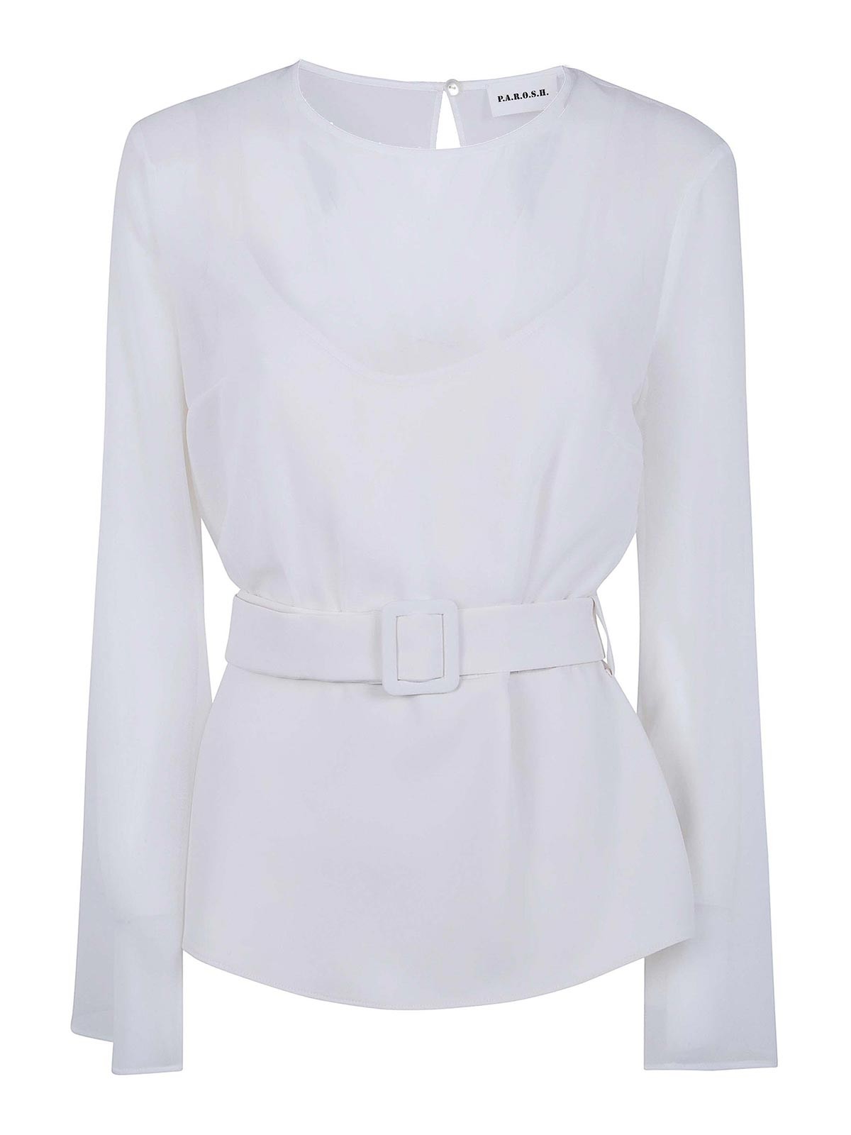 P.a.r.o.s.h Panty26 Cady Shirt In White