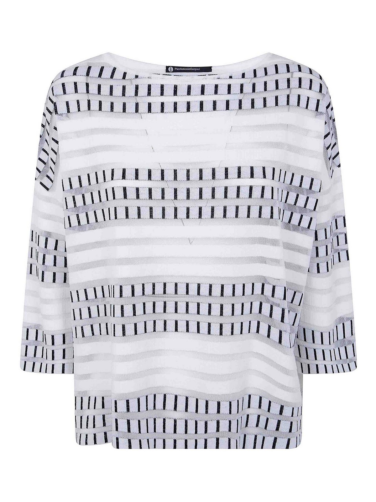 PierAntonio Gaspari Pull Col Rond - Blanc