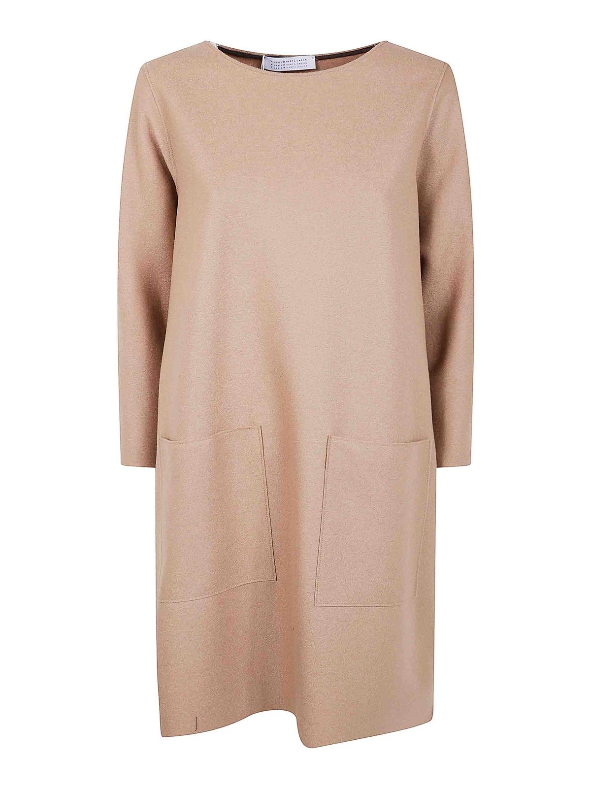 Harris Wharf London Maxi Robe - Couleur Chair