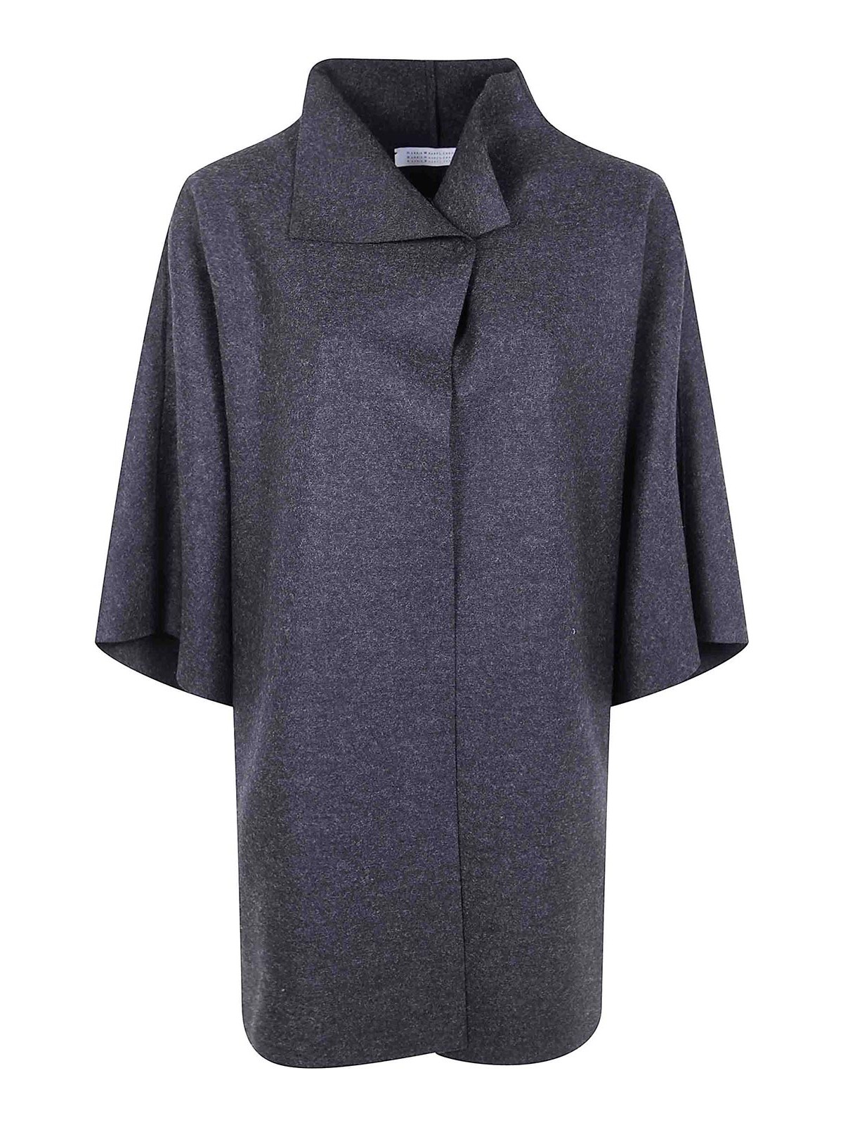 Harris Wharf London Manteau Au Genou - Gris