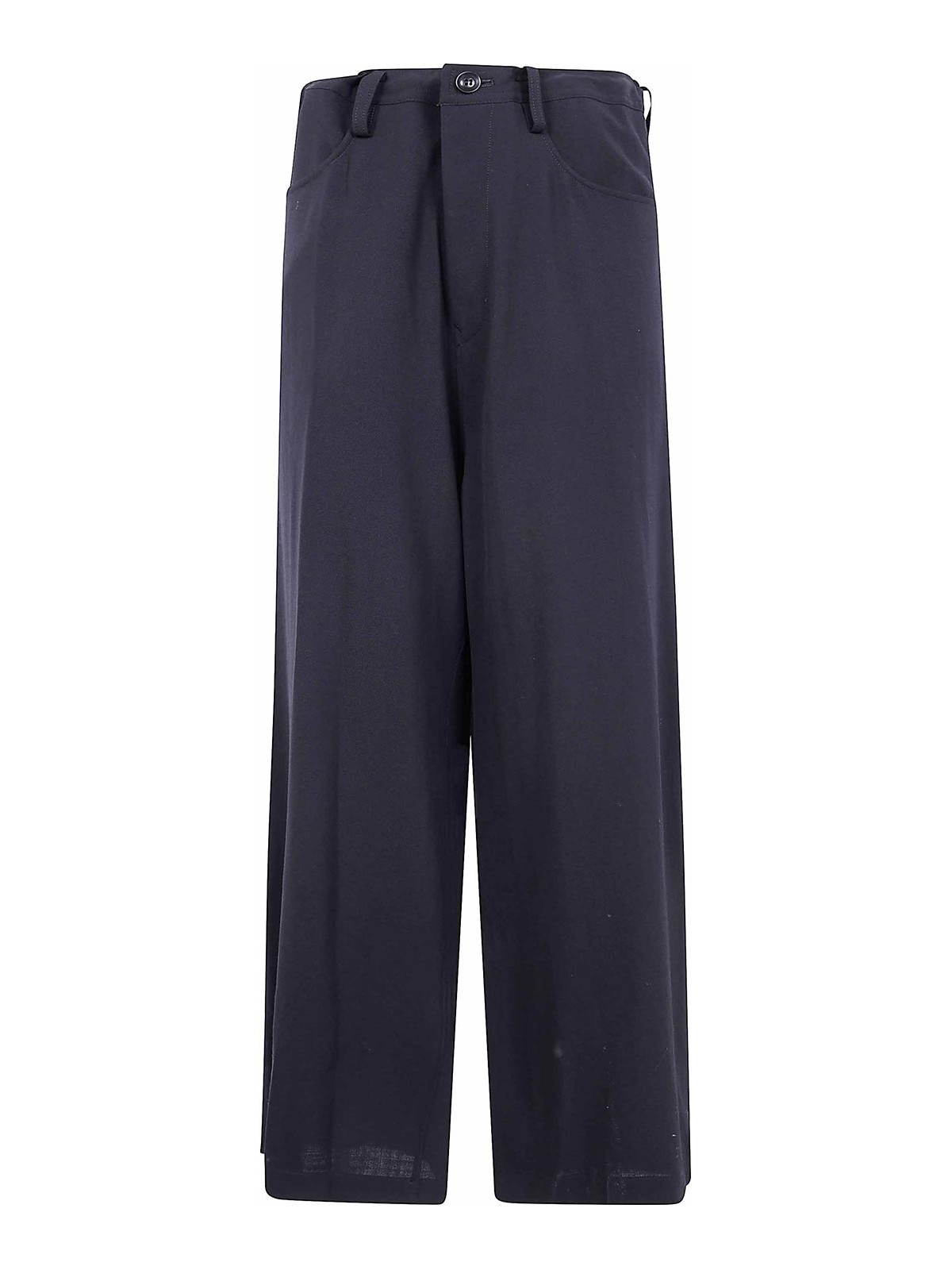 Y'S Pantalons Décontractés - Noir