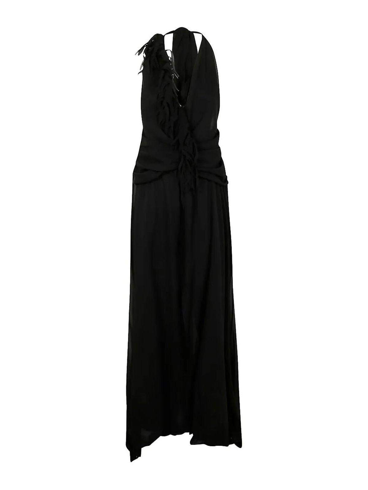 Blumarine Maxi Robe - Noir