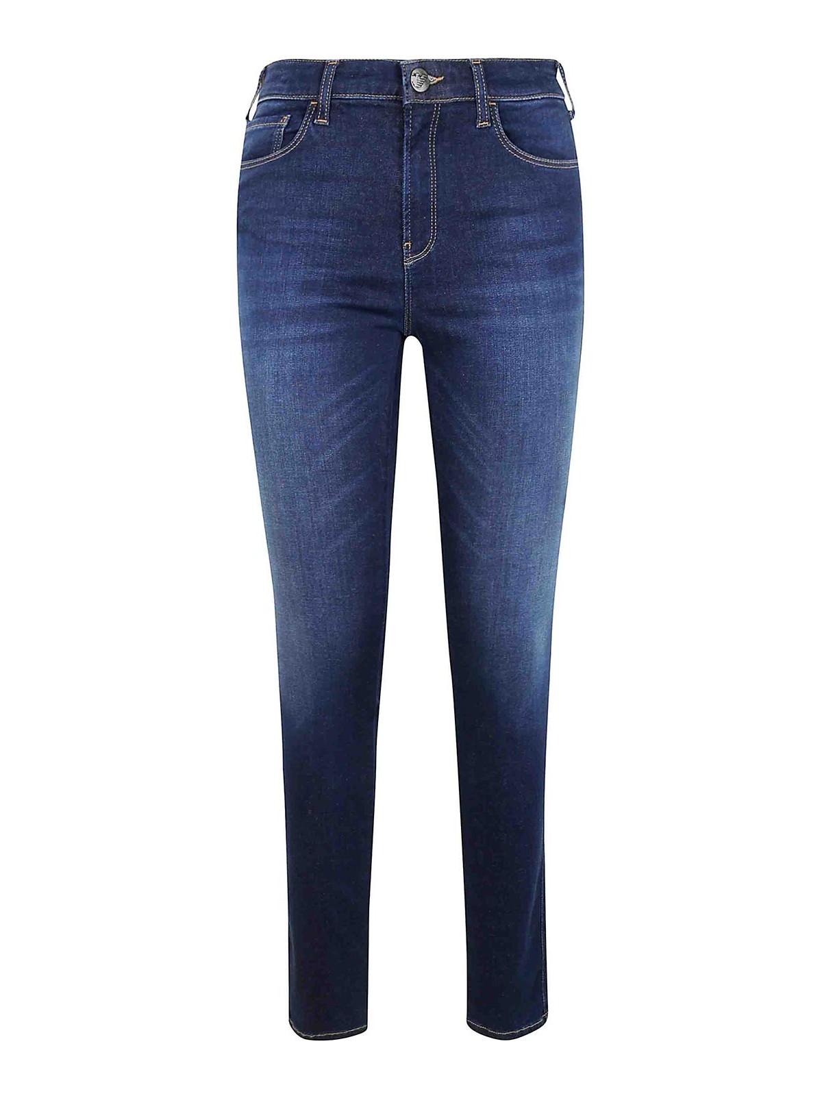 Emporio Armani Jean Droit - Bleu