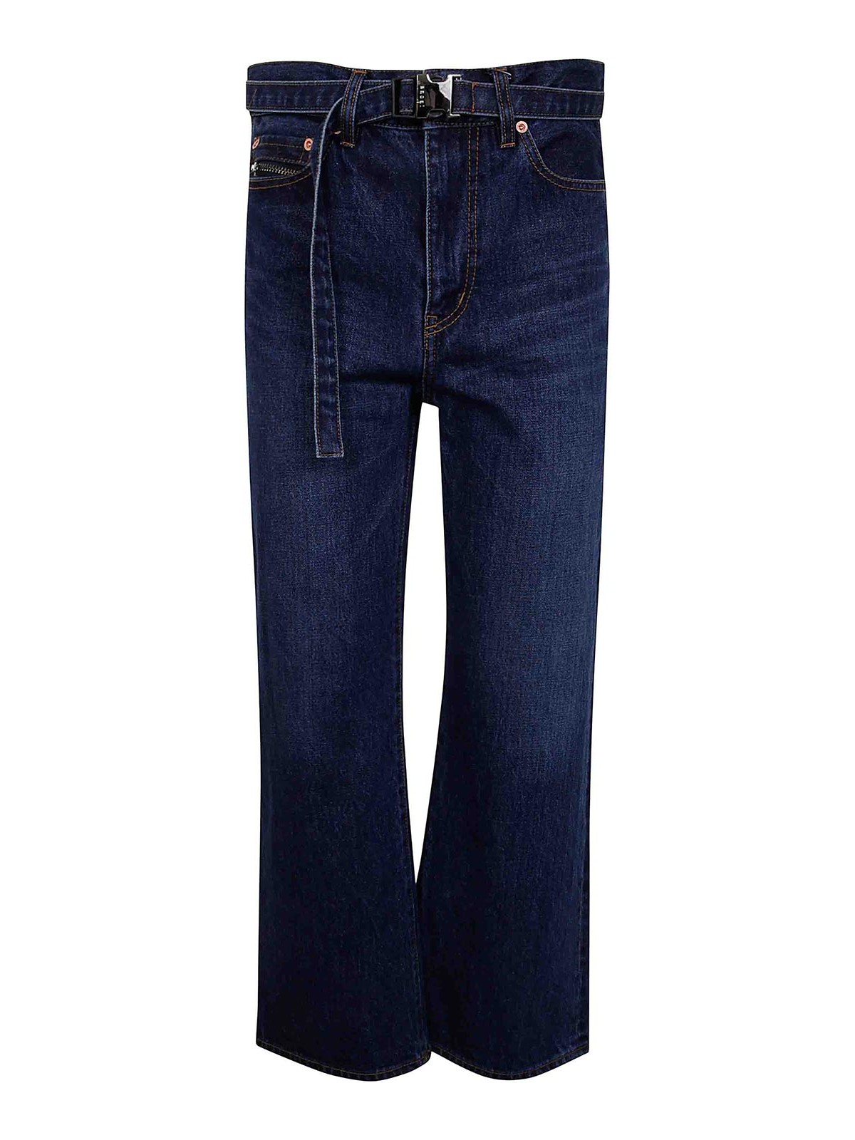 Sacai Pantalons Décontractés - Bleu