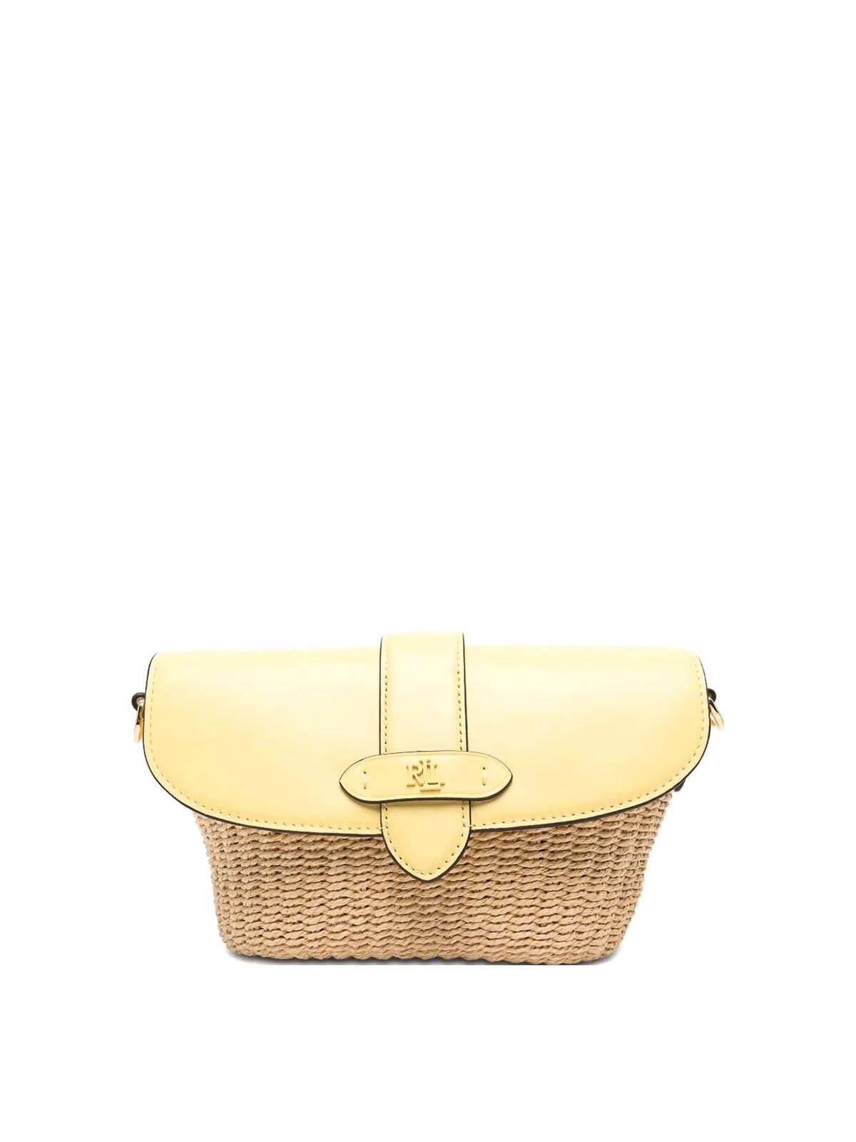 Lauren Ralph Lauren Sac Porté Épaule - Couleur Chair