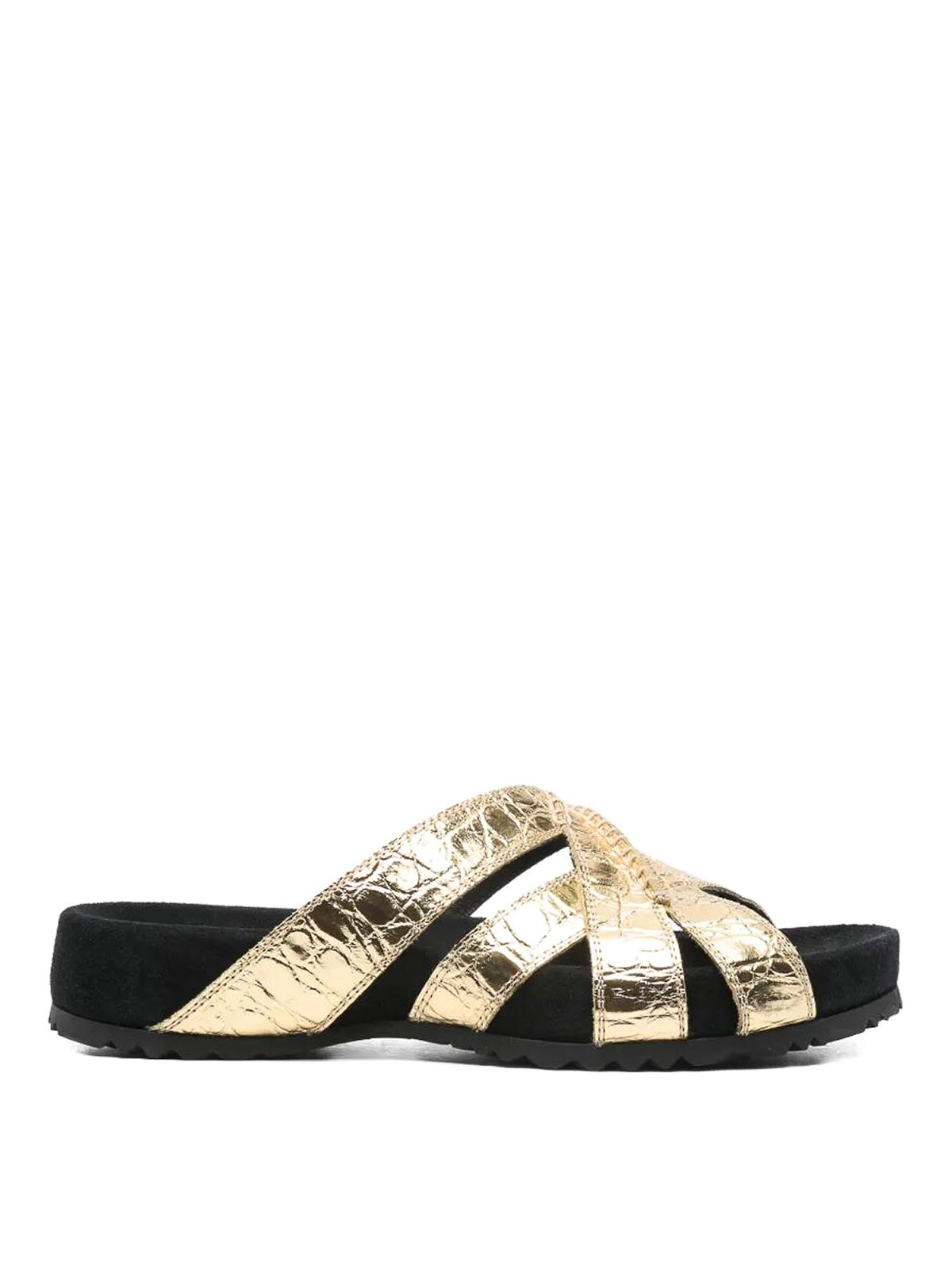 Dries Van Noten Mocassins - Métallique