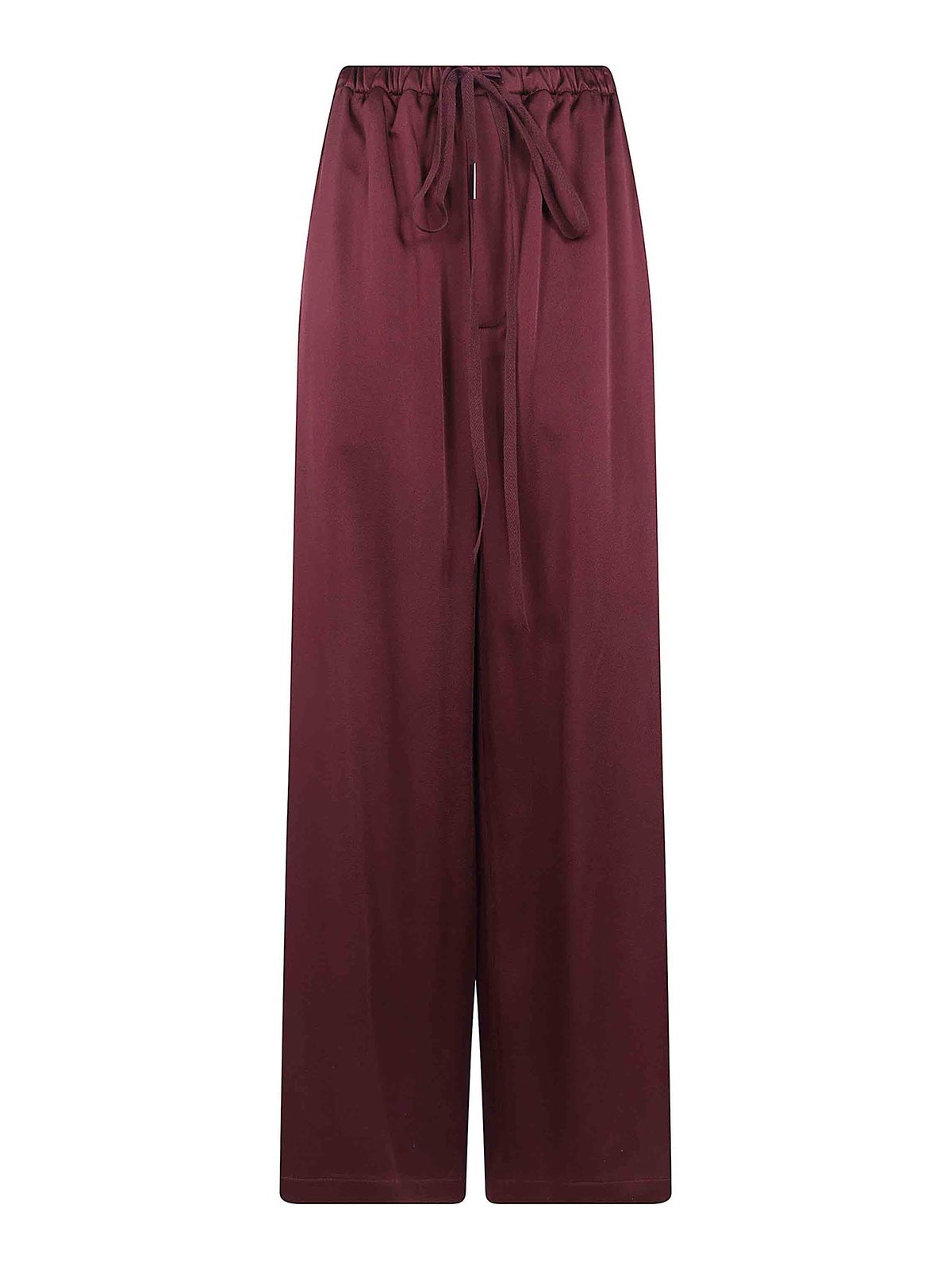 Ann Demeulemeester Pantalons Décontractés - Rouge