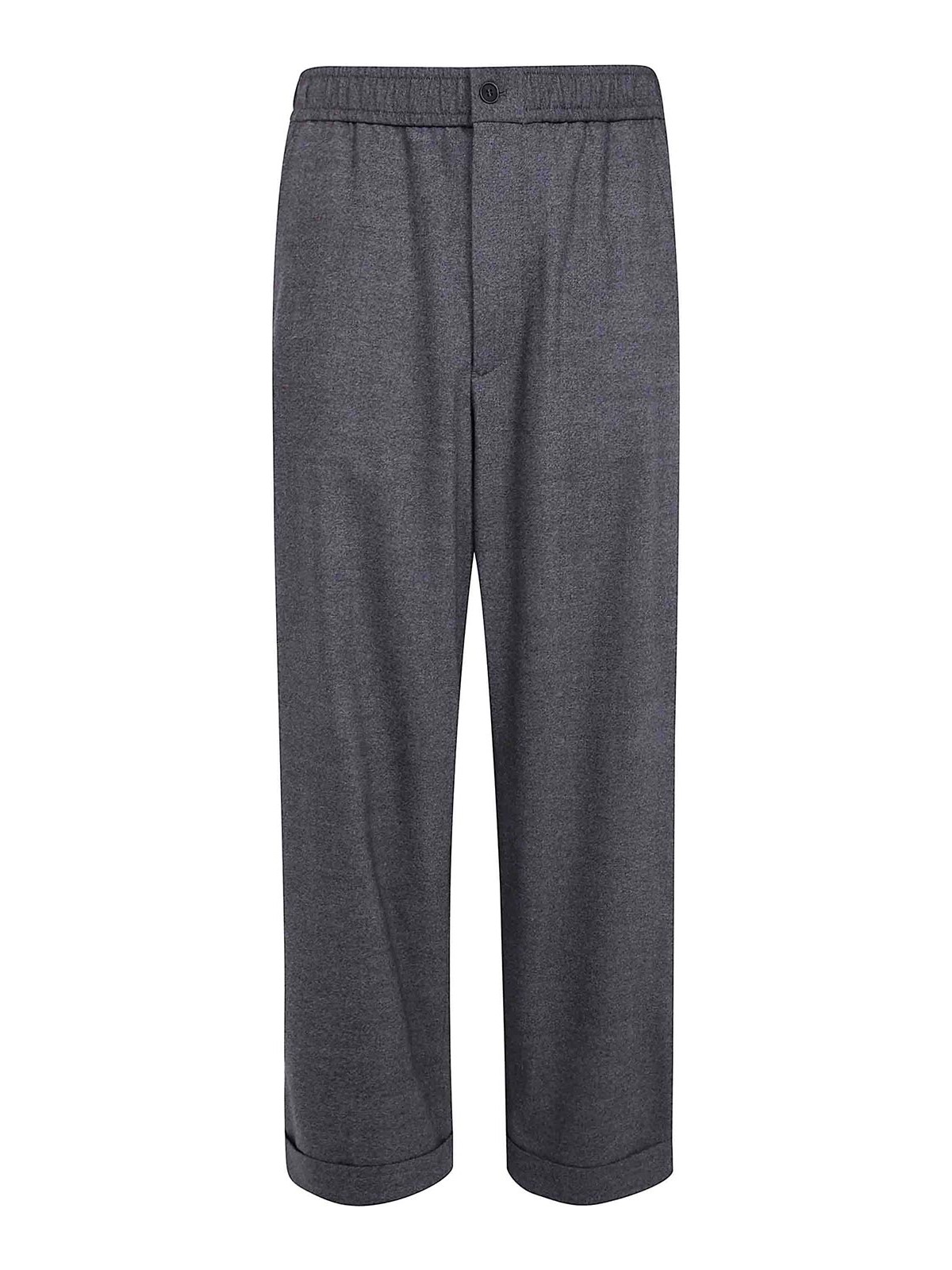 Giorgio Armani Pantalons Décontractés - Gris