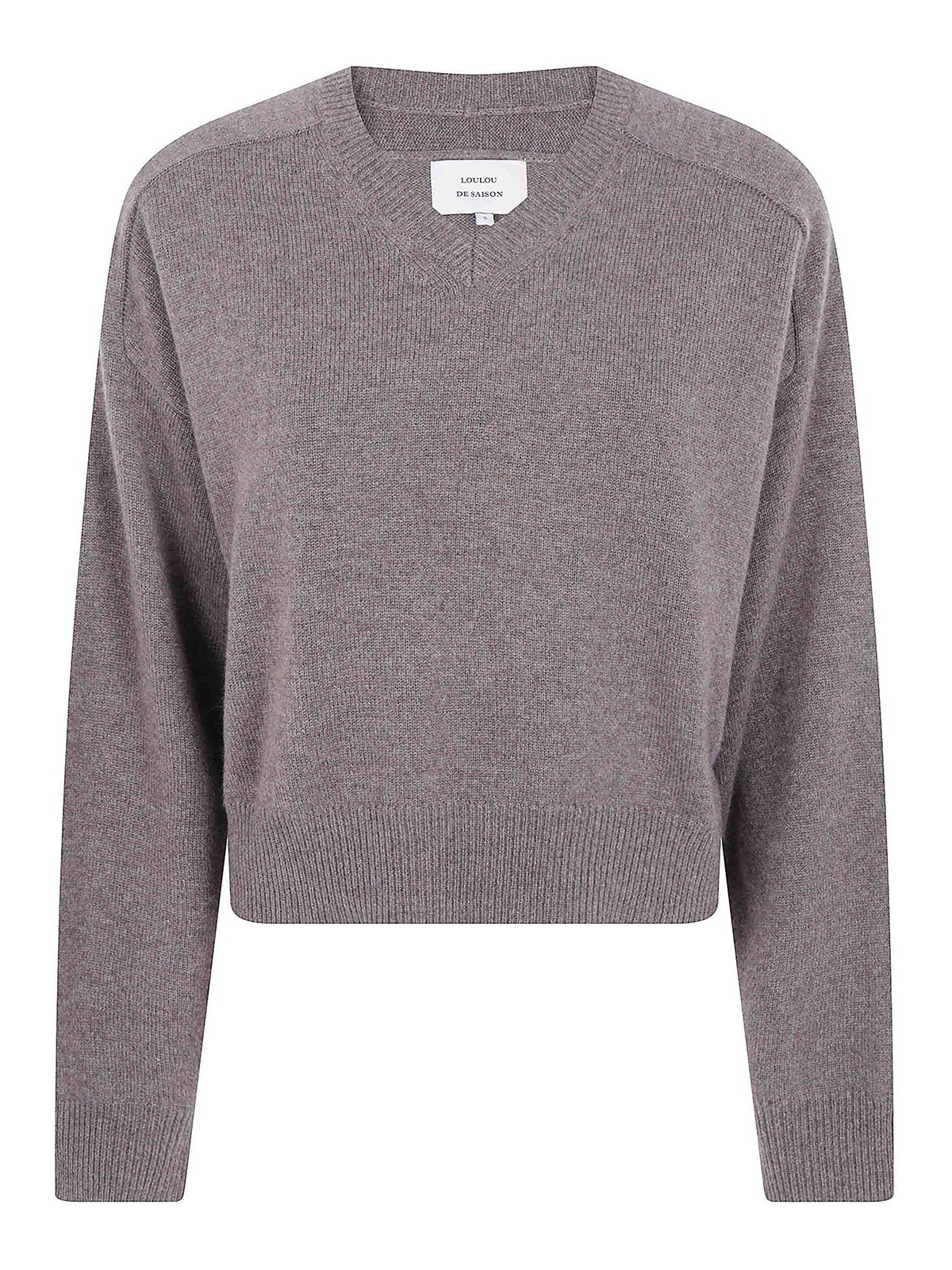 Loulou Studio Pull Col Rond - Marron