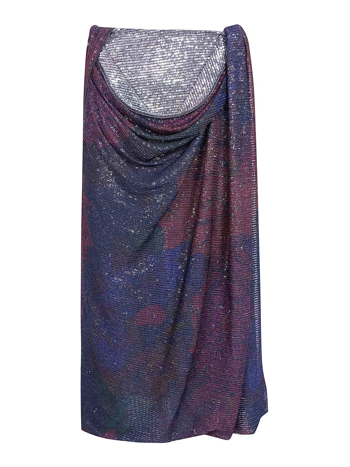 Maison Margiela Jupe Longue - Bleu