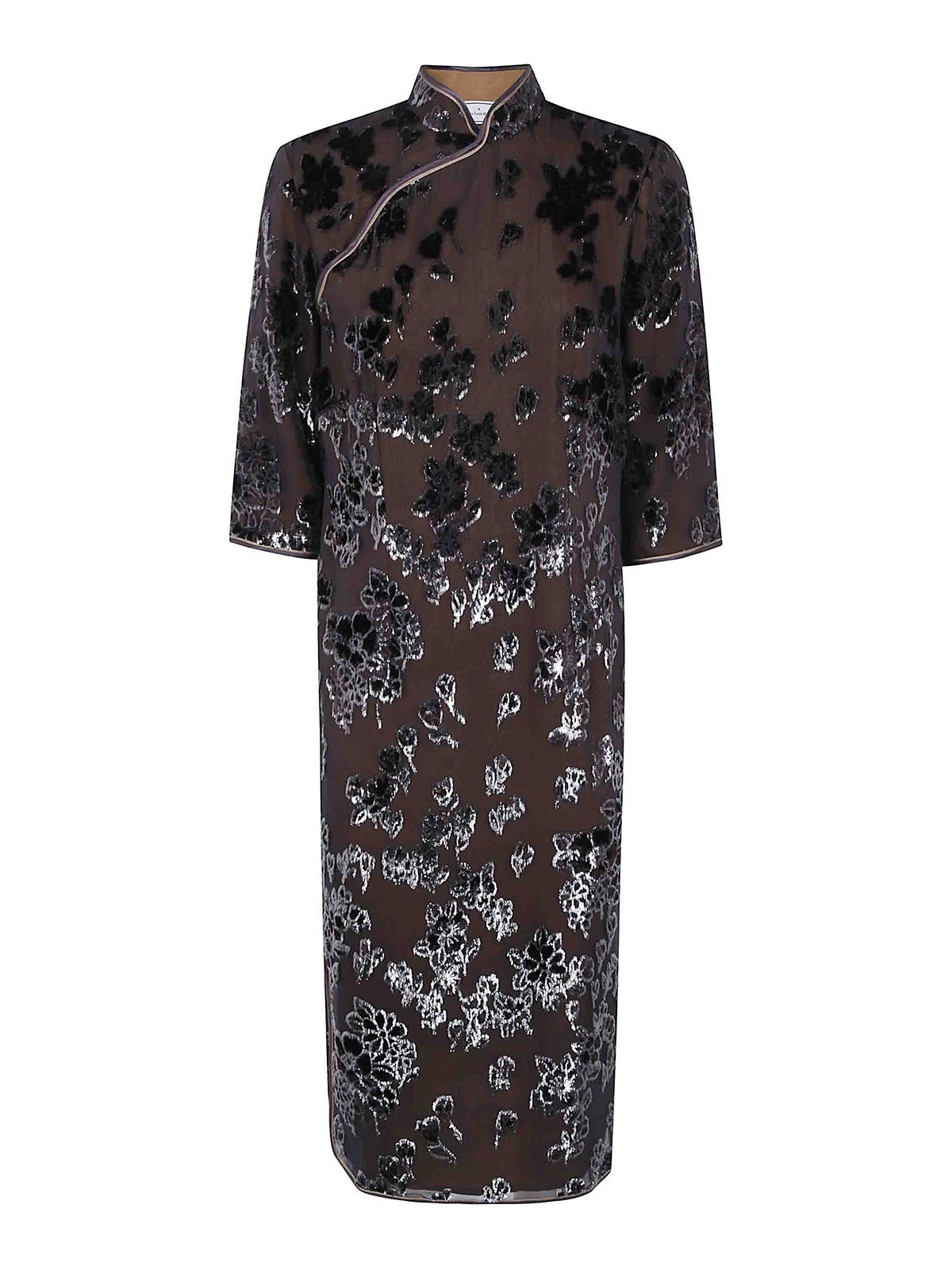 Pierre-Louis Mascia Maxi Robe - Marron