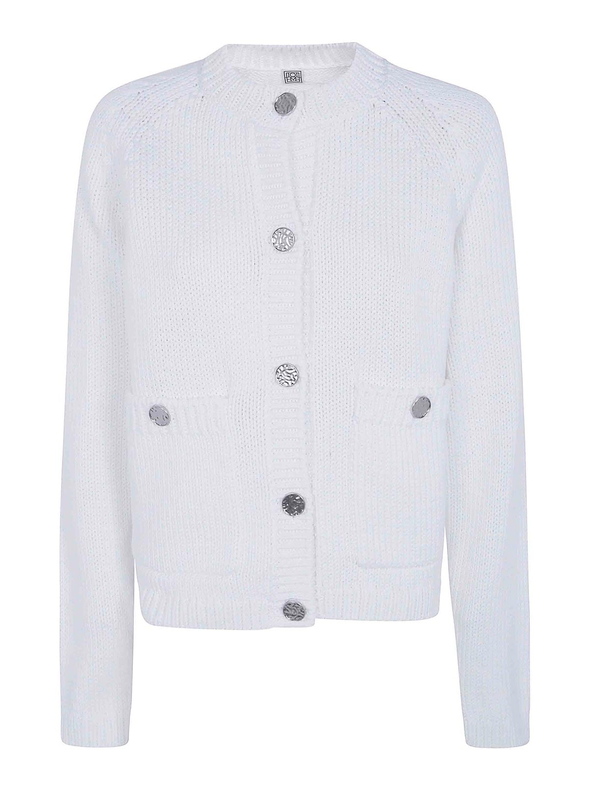 Toteme Cardigan - Blanc