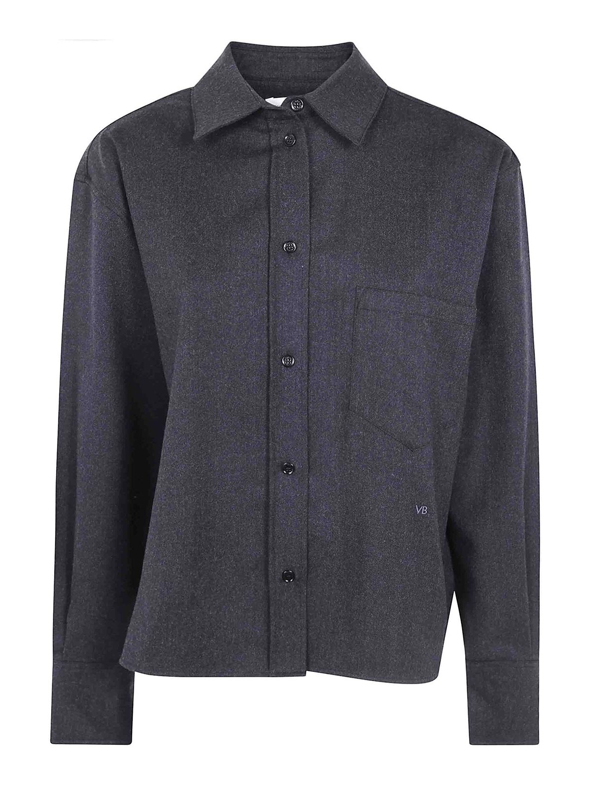 Victoria Beckham Chemise - Gris