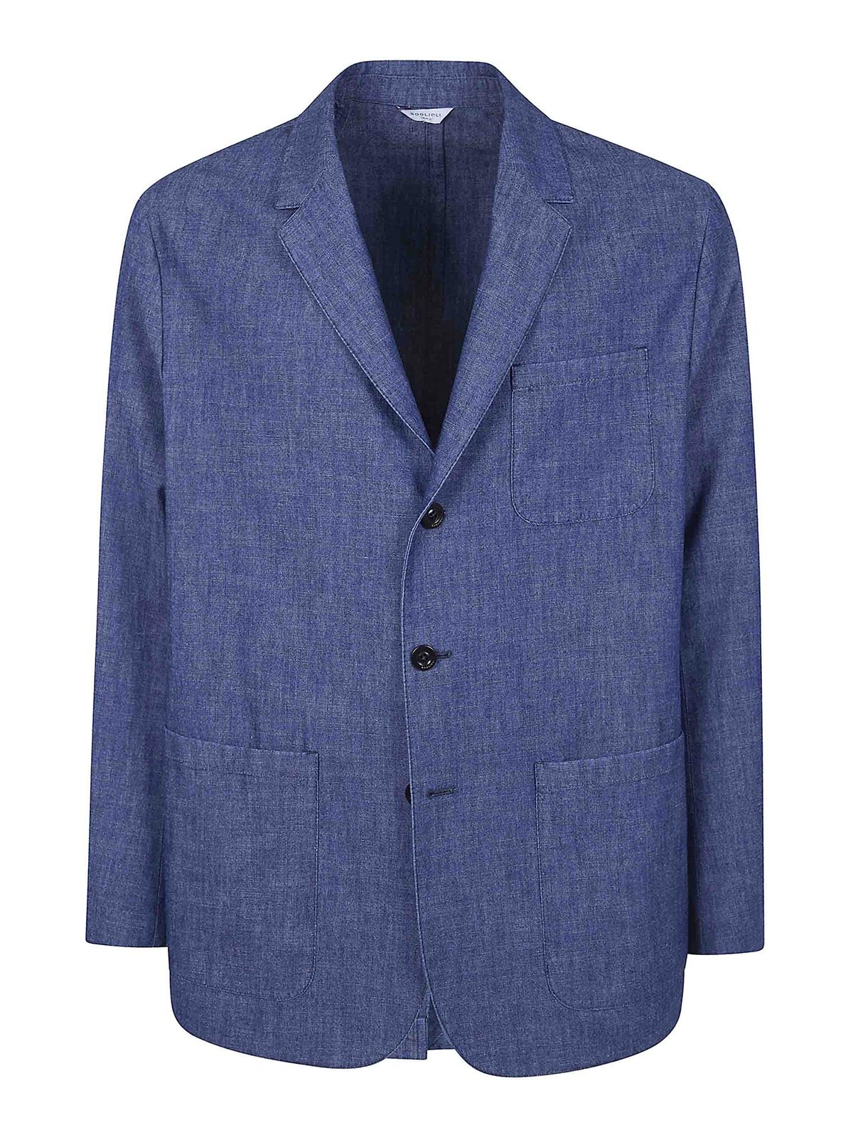 Boglioli Denim Jacket In Blue