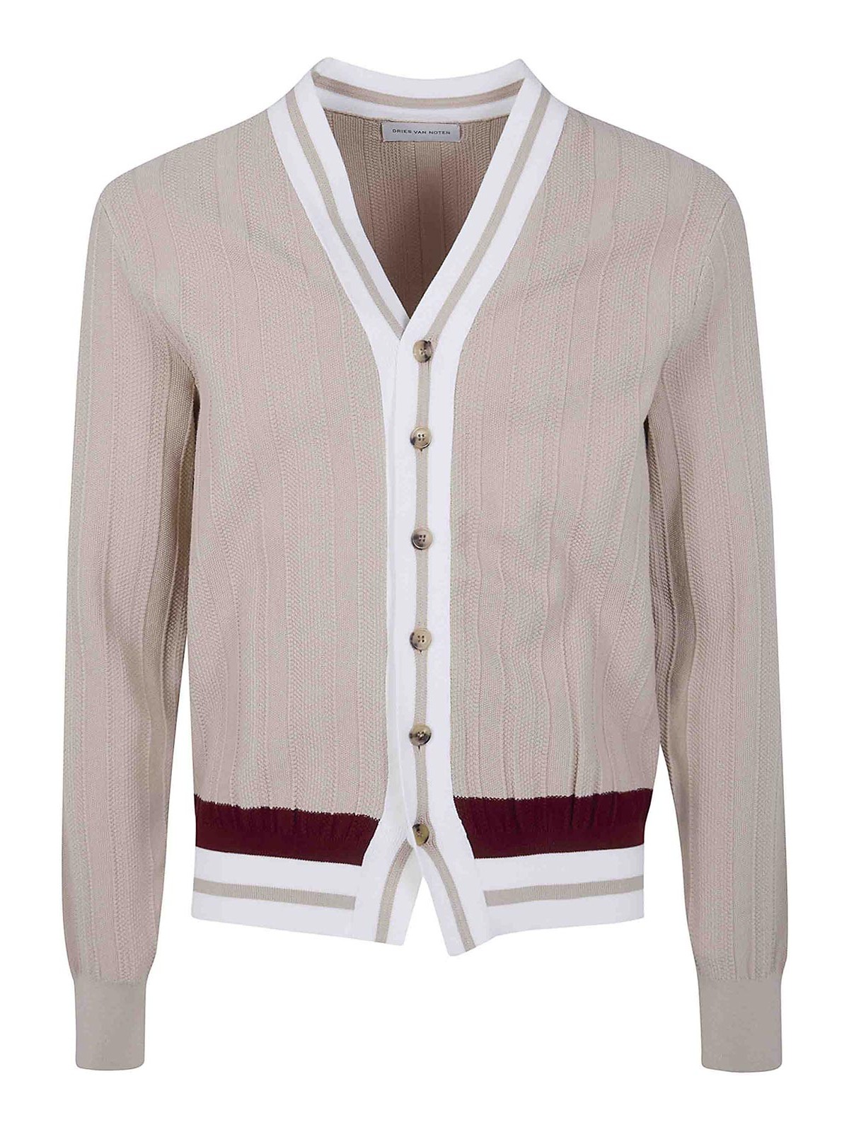 Dries Van Noten Cardigan - Couleur Chair