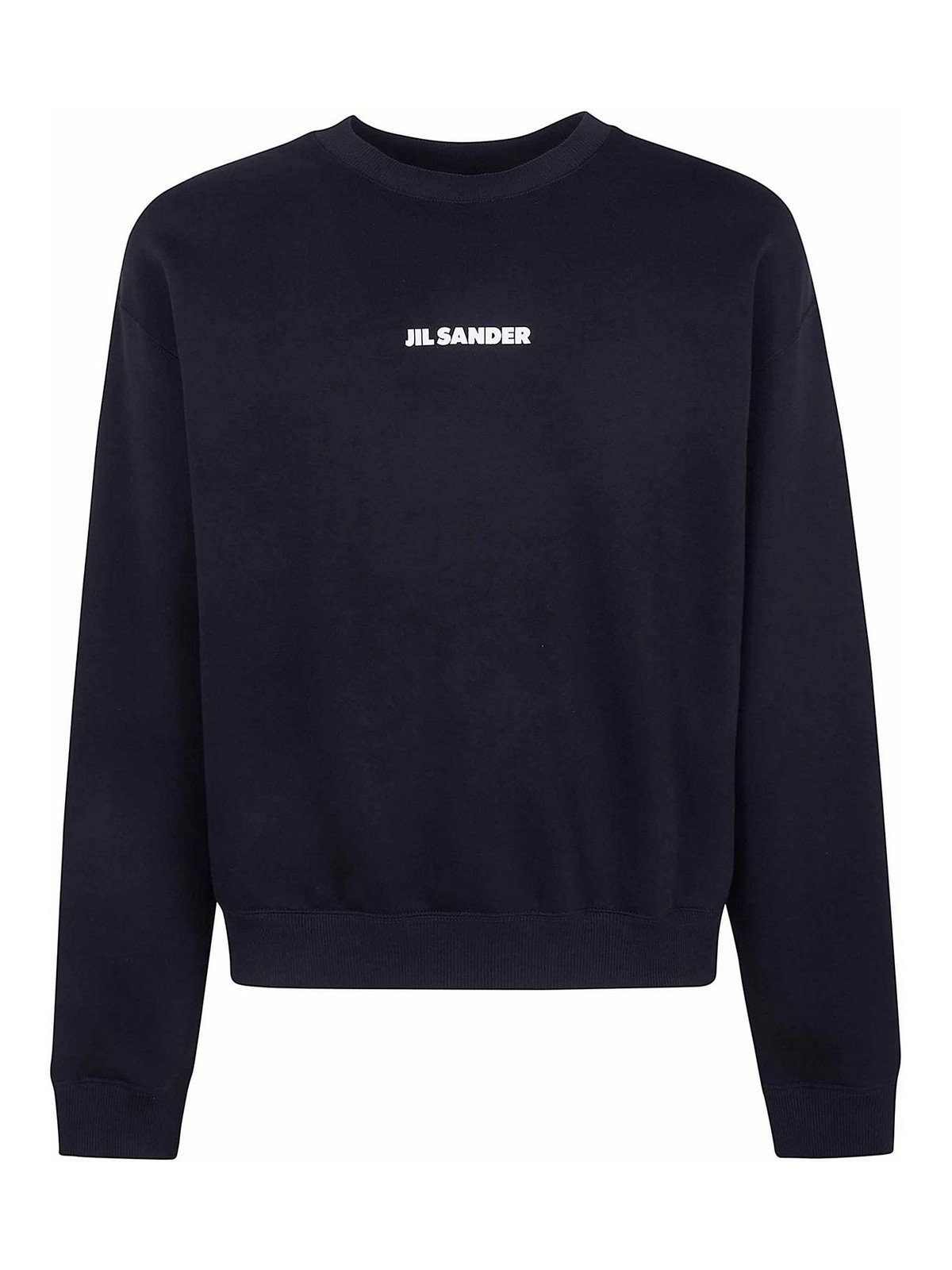 Jil Sander Pull Col Rond - Noir