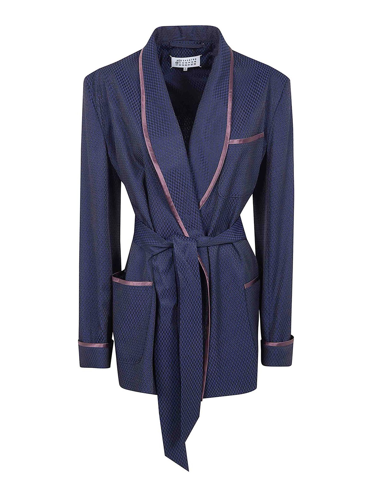 Maison Margiela Manteau Court - Bleu