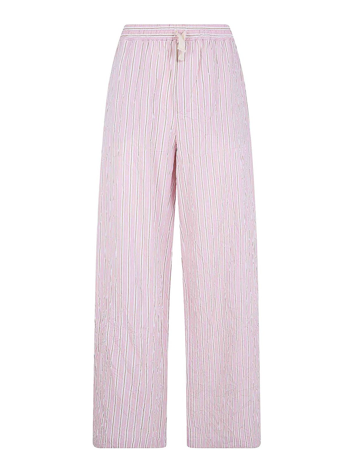 Nuur Pantalons Décontractés - Rose