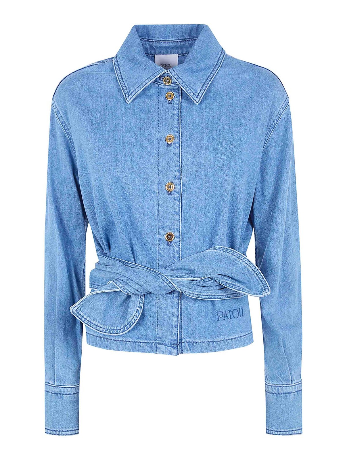 Patou Chemise - Bleu