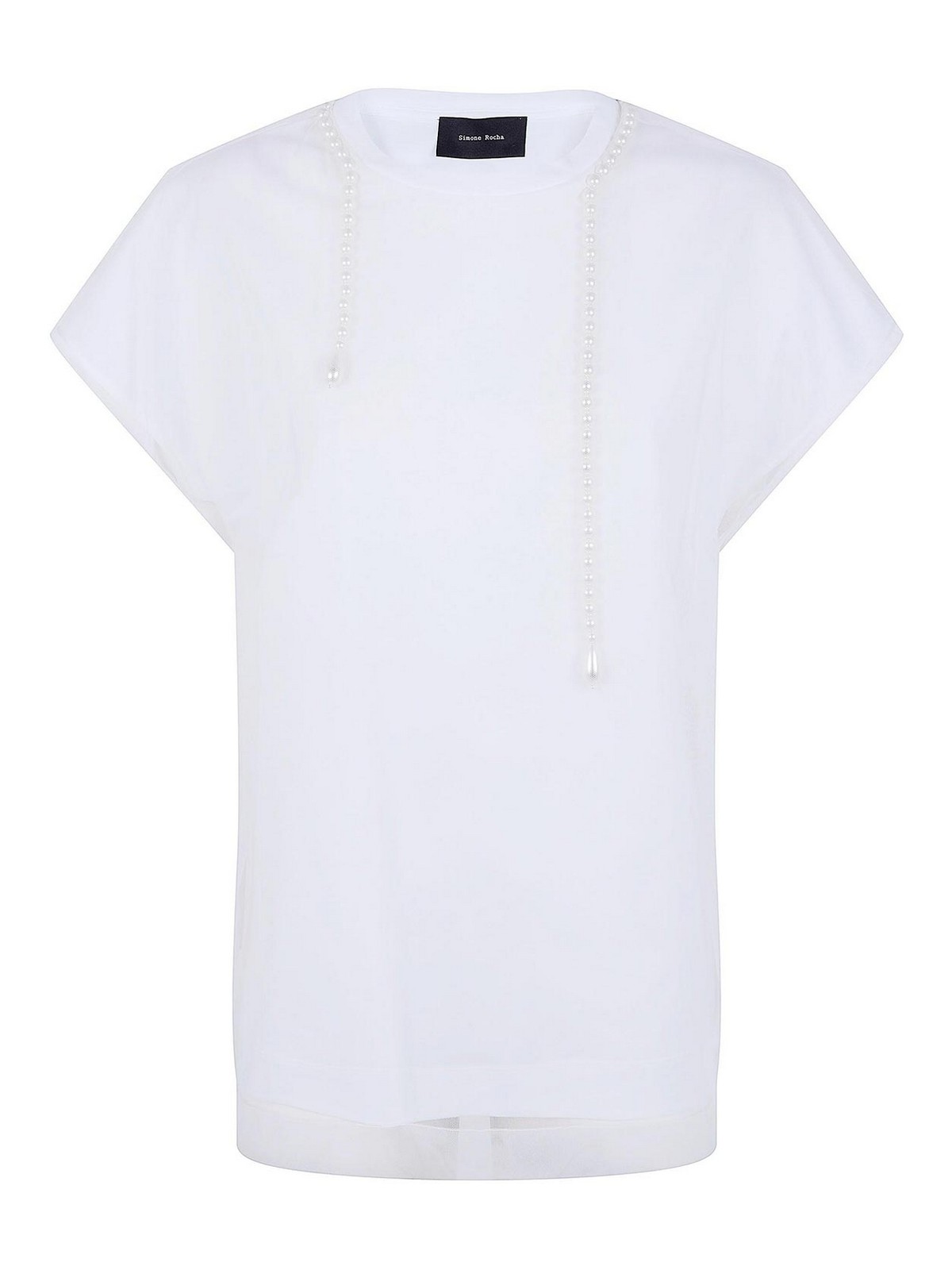 Simone Rocha T-Shirt - Blanc