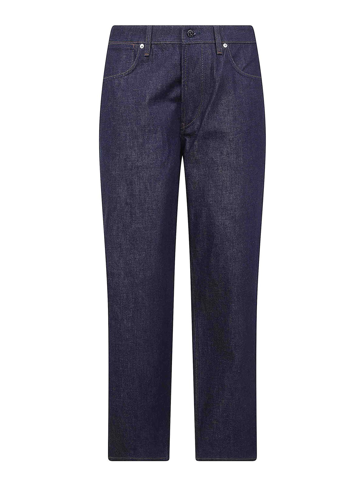 Stone Island Jean Droit - Bleu