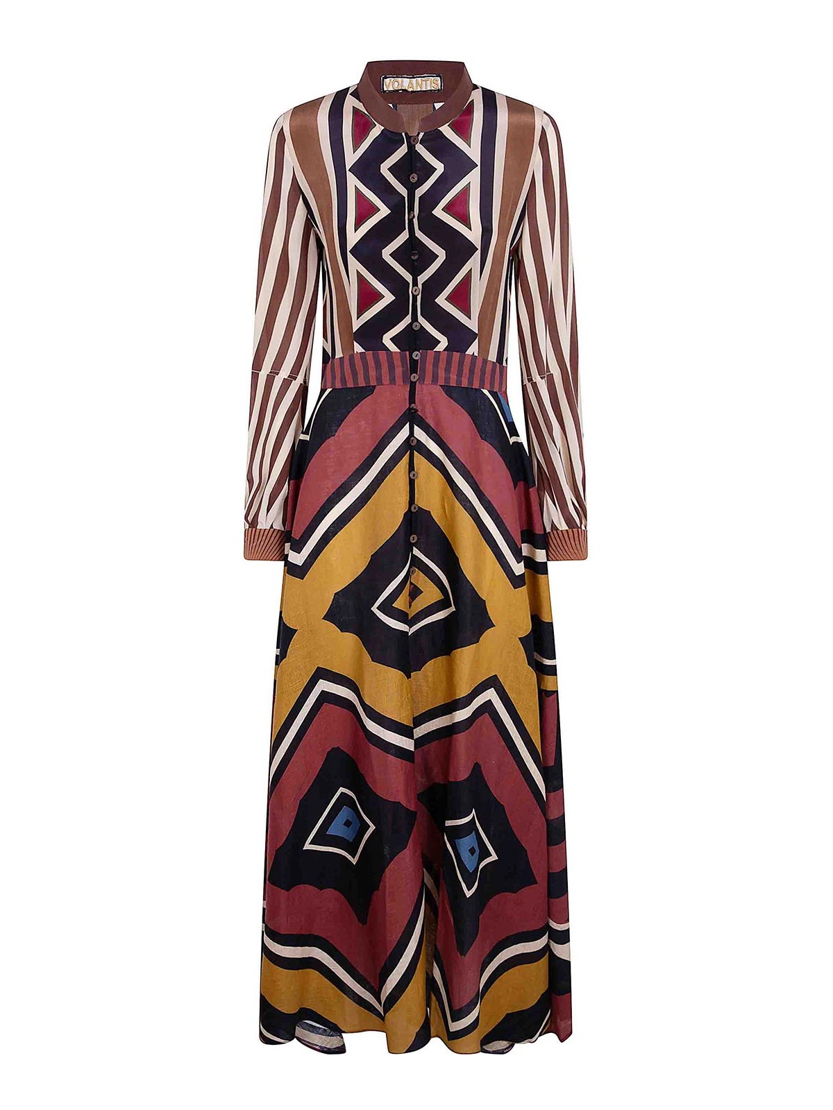 Volantis Leaopard Overall In Multicolour