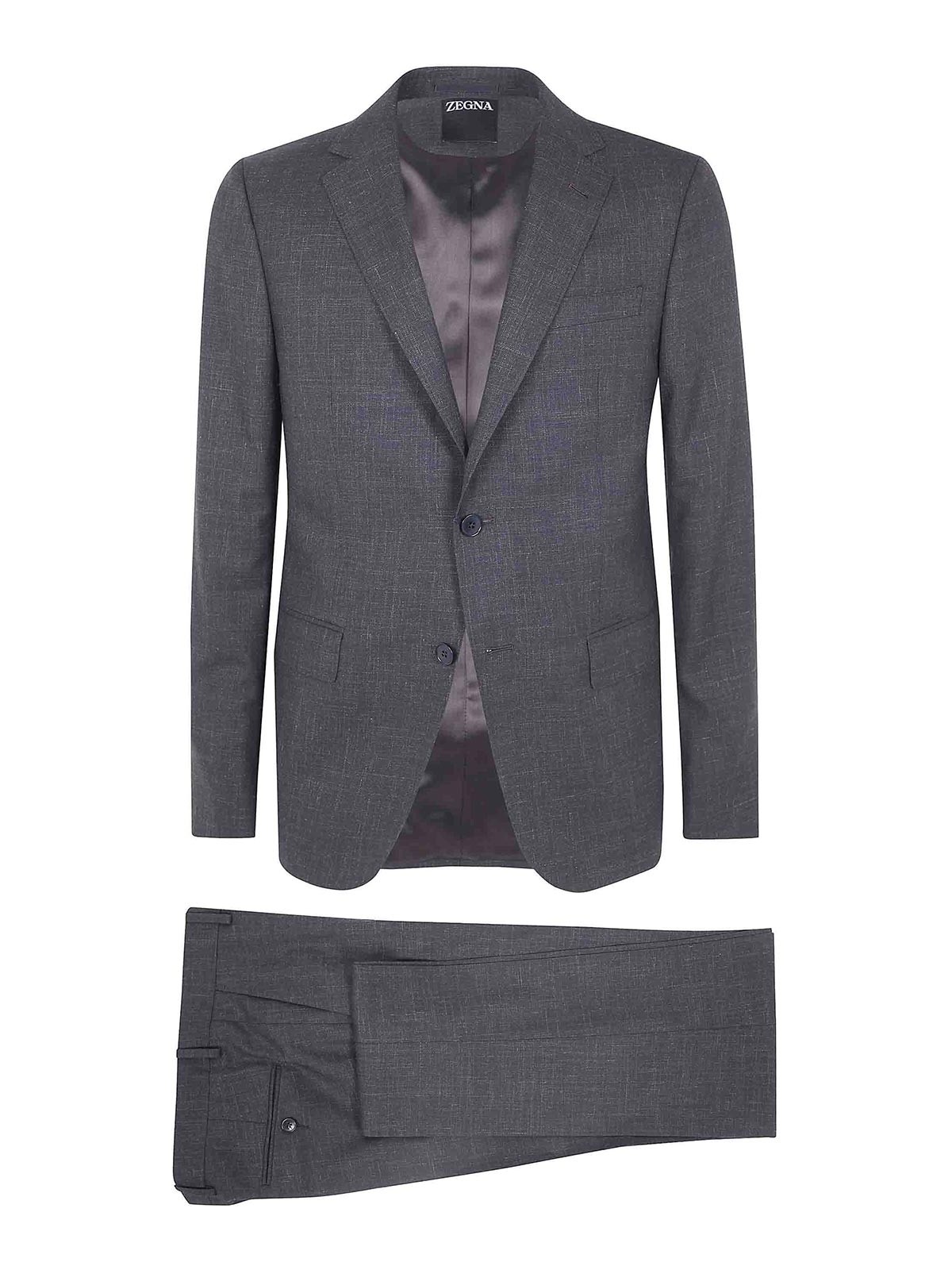 Zegna Costume De Cérémonie - Marron