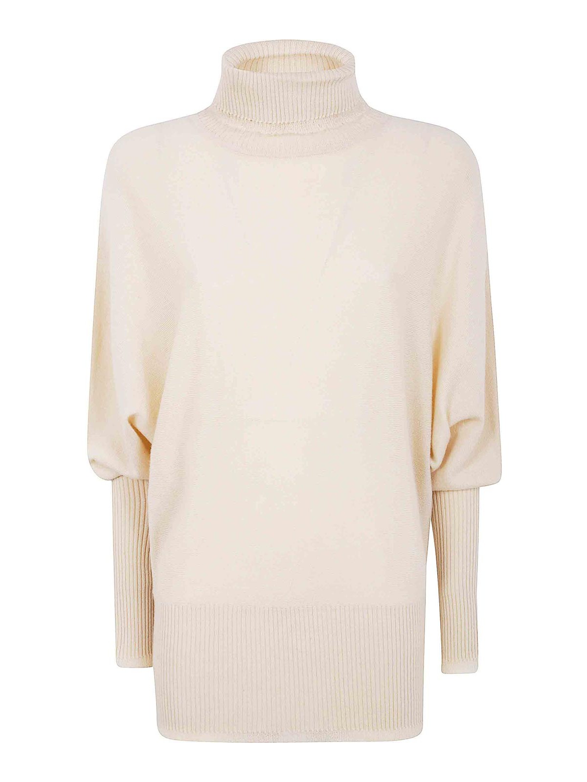By Malene Birger Pull Col Rond - Marron