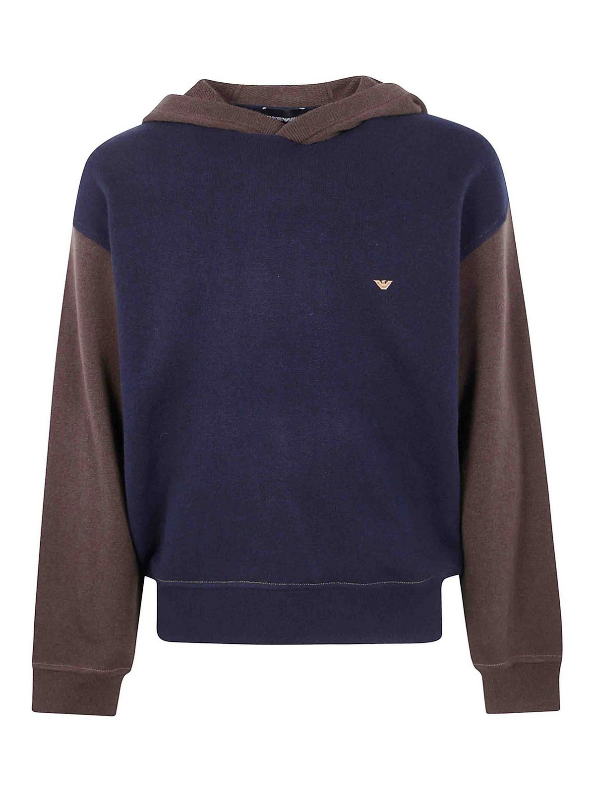 Emporio Armani Pull Col Rond - Bleu