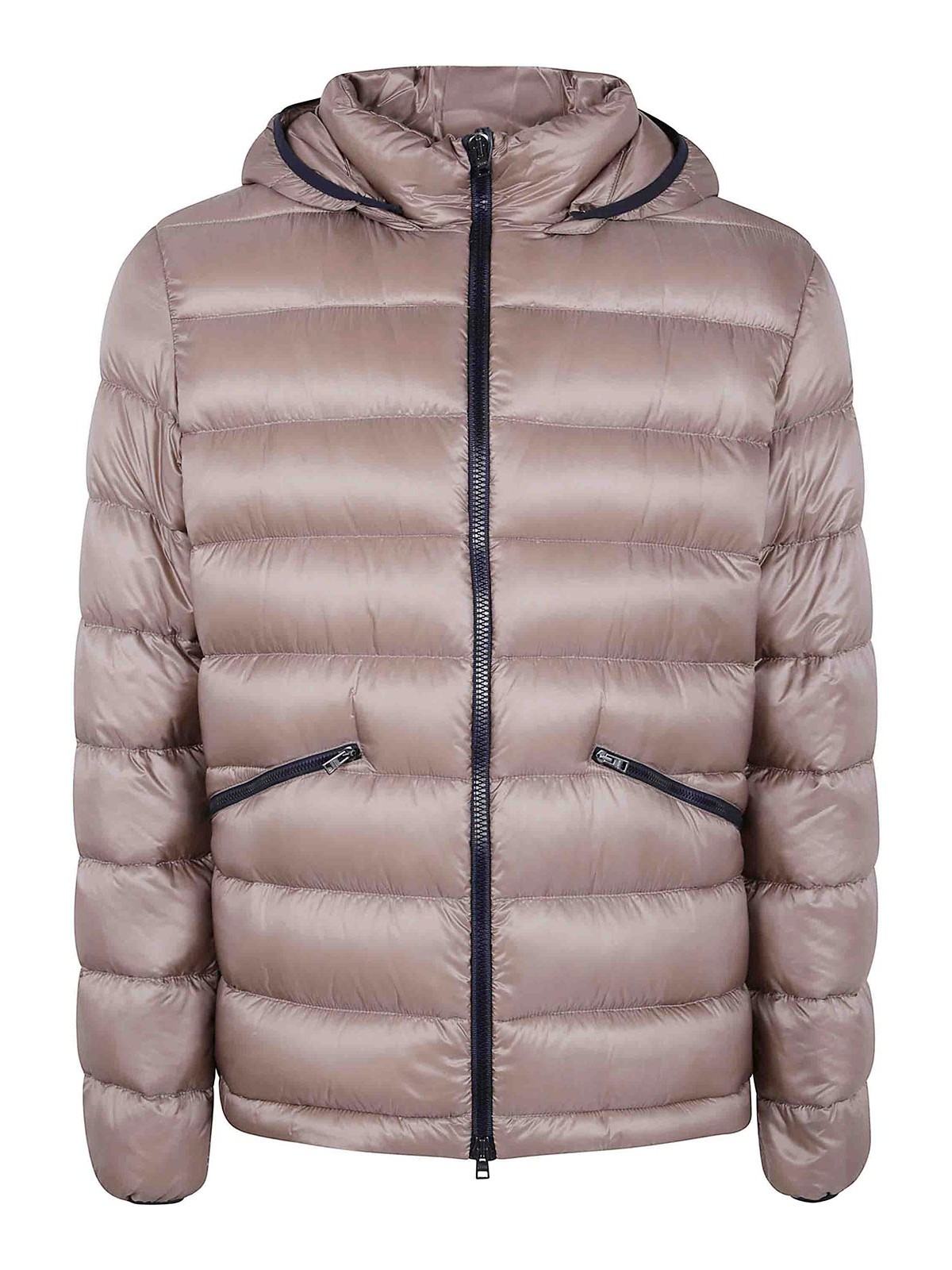 Herno Removible Hoodie Light Sport Jacket In Grey