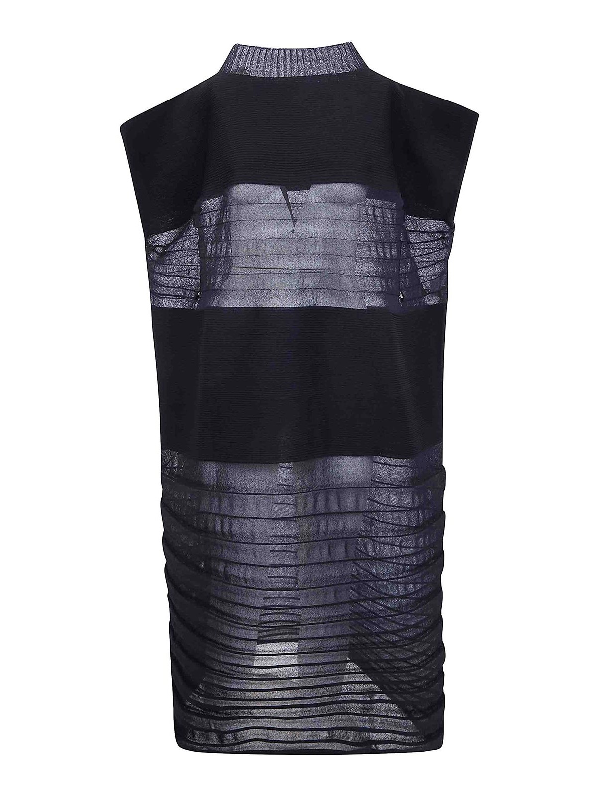 Issey Miyake Robe Au Genou - Noir