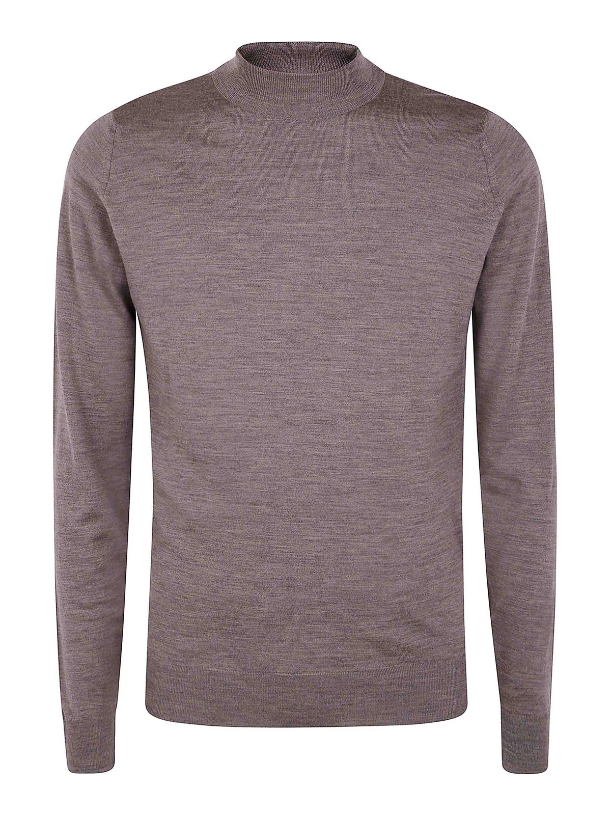 John Smedley Pull Col Roulé - Couleur Chair