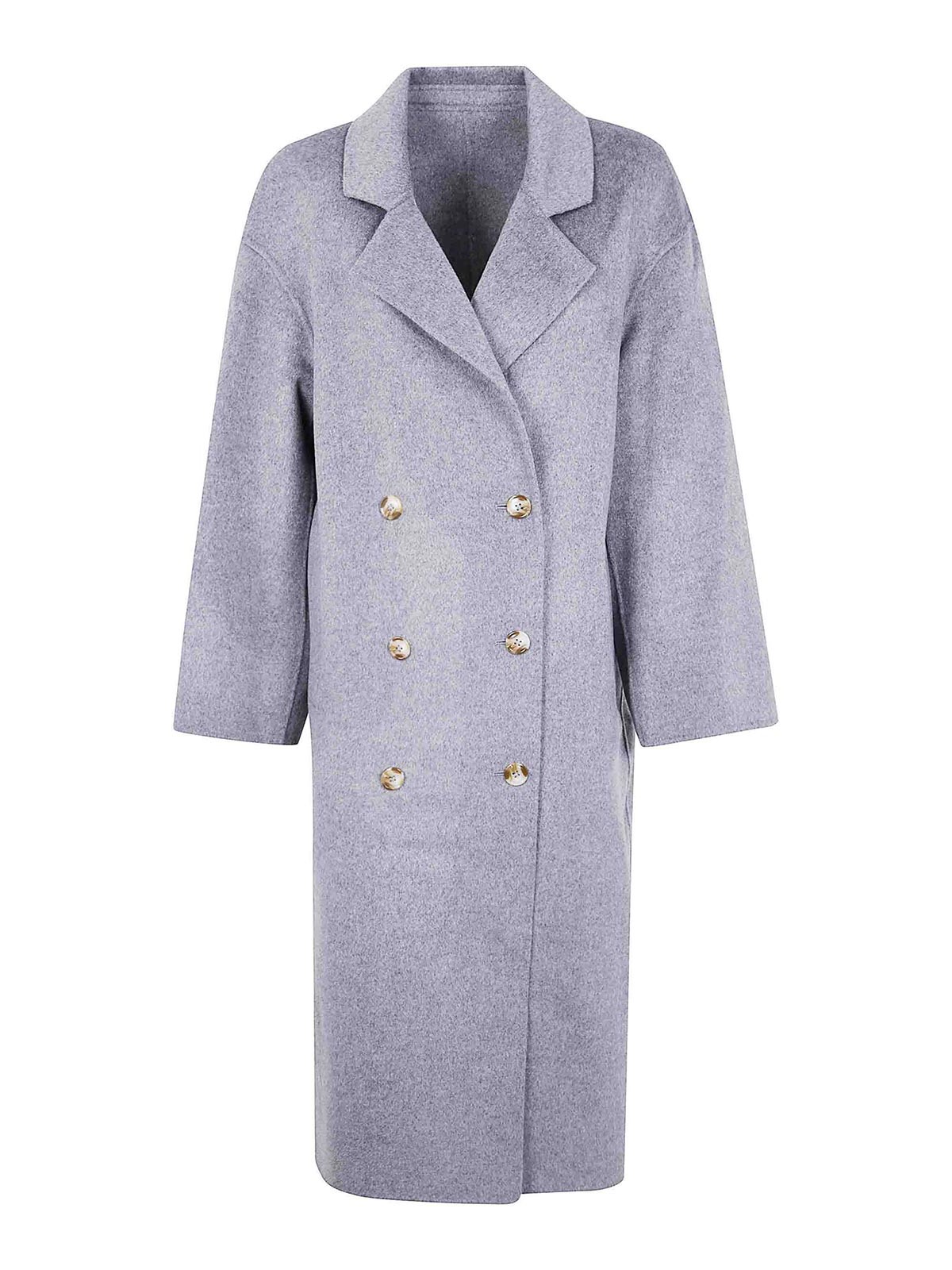 Loulou Studio Manteau Long - Gris