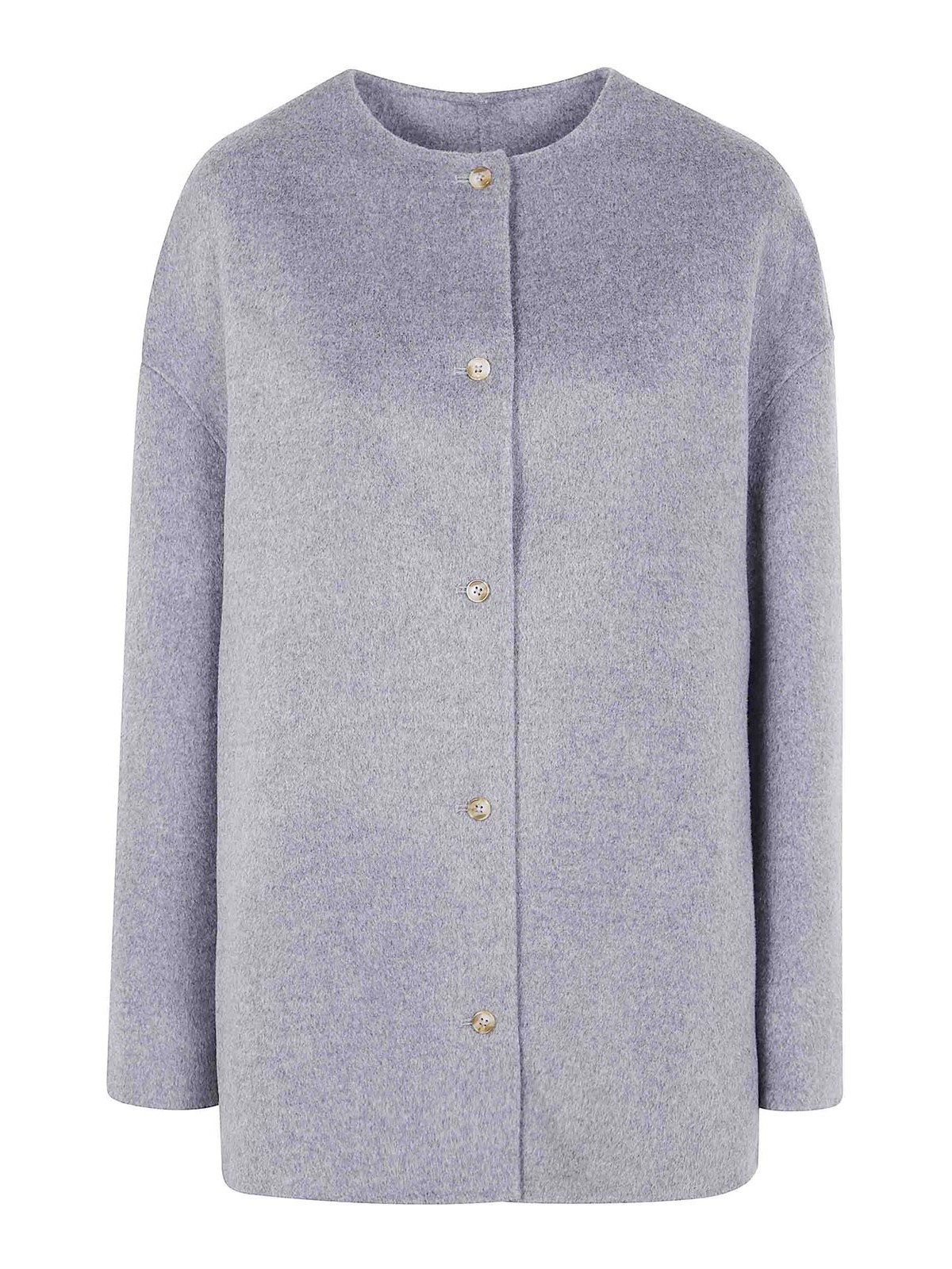 Loulou Studio Manteau Court - Gris