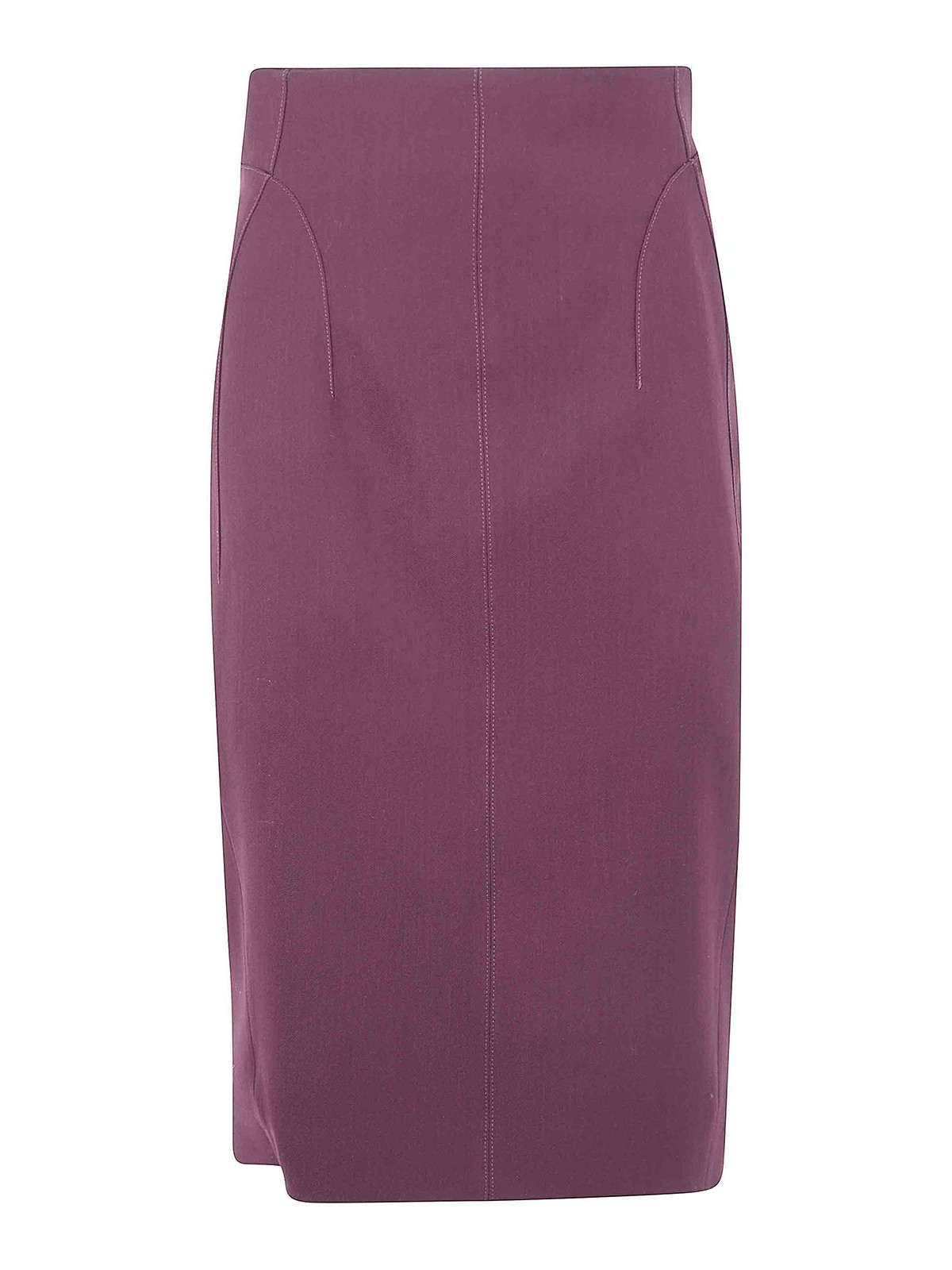 Mugler Jupe Midi - Rose