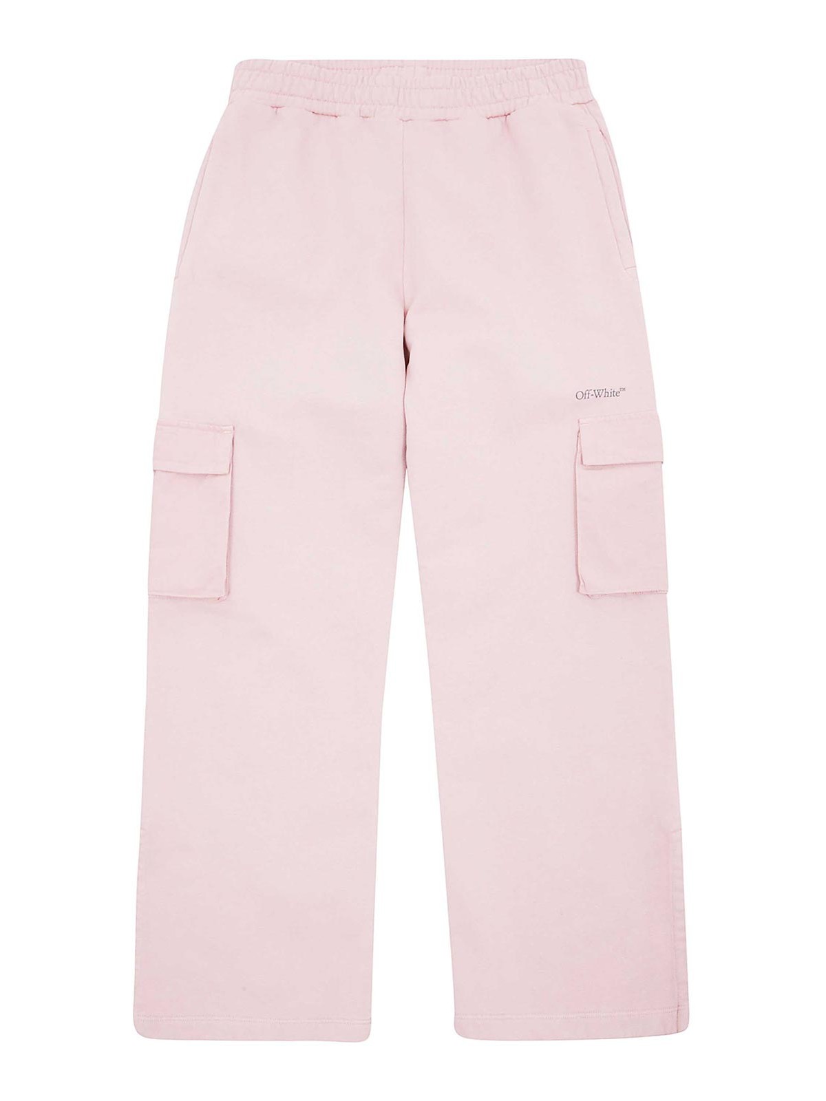 Off-White Pantalons Décontractés - Rose