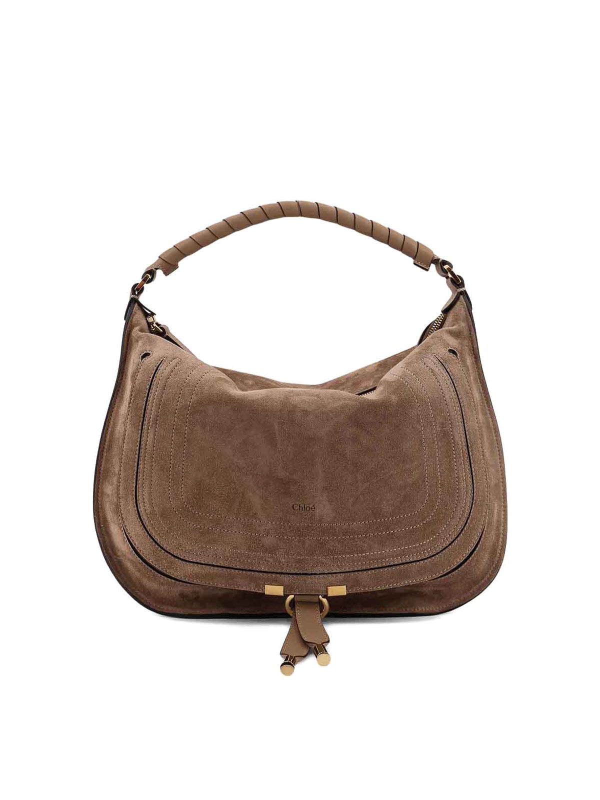 Chloe' Sac Porté Épaule - Marron