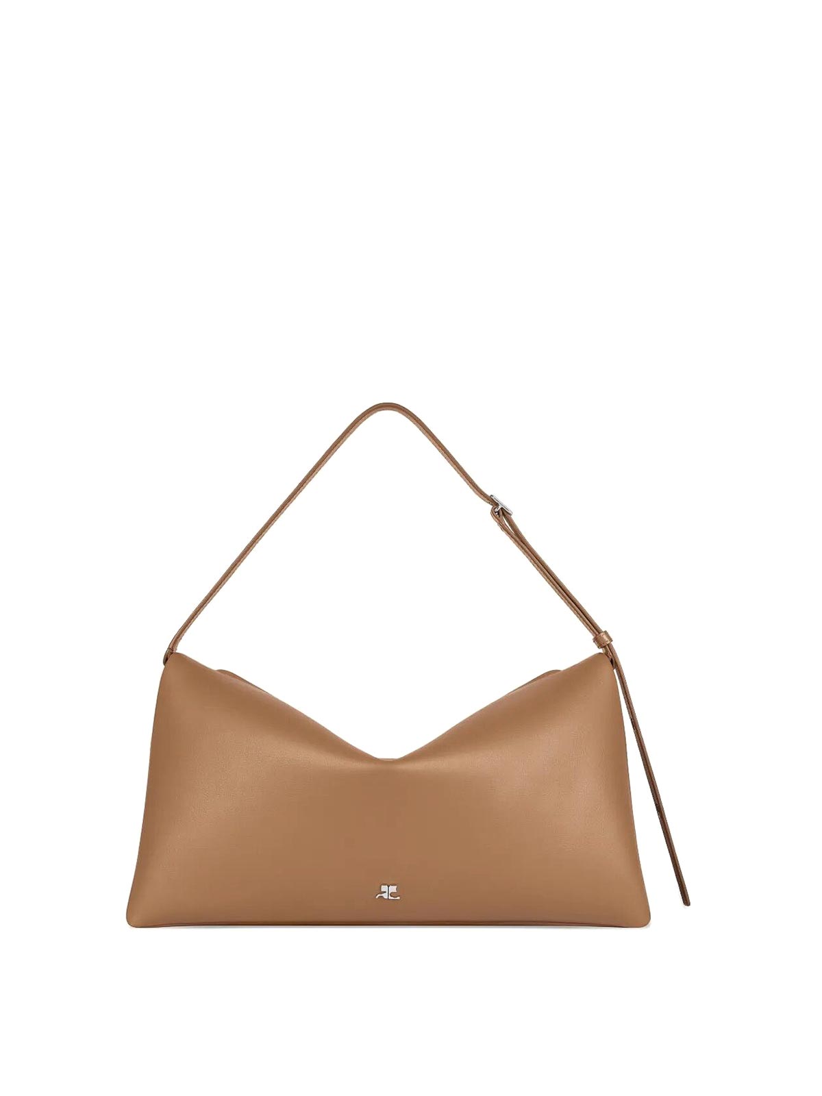 Courreges Sac Porté Épaule - Marron