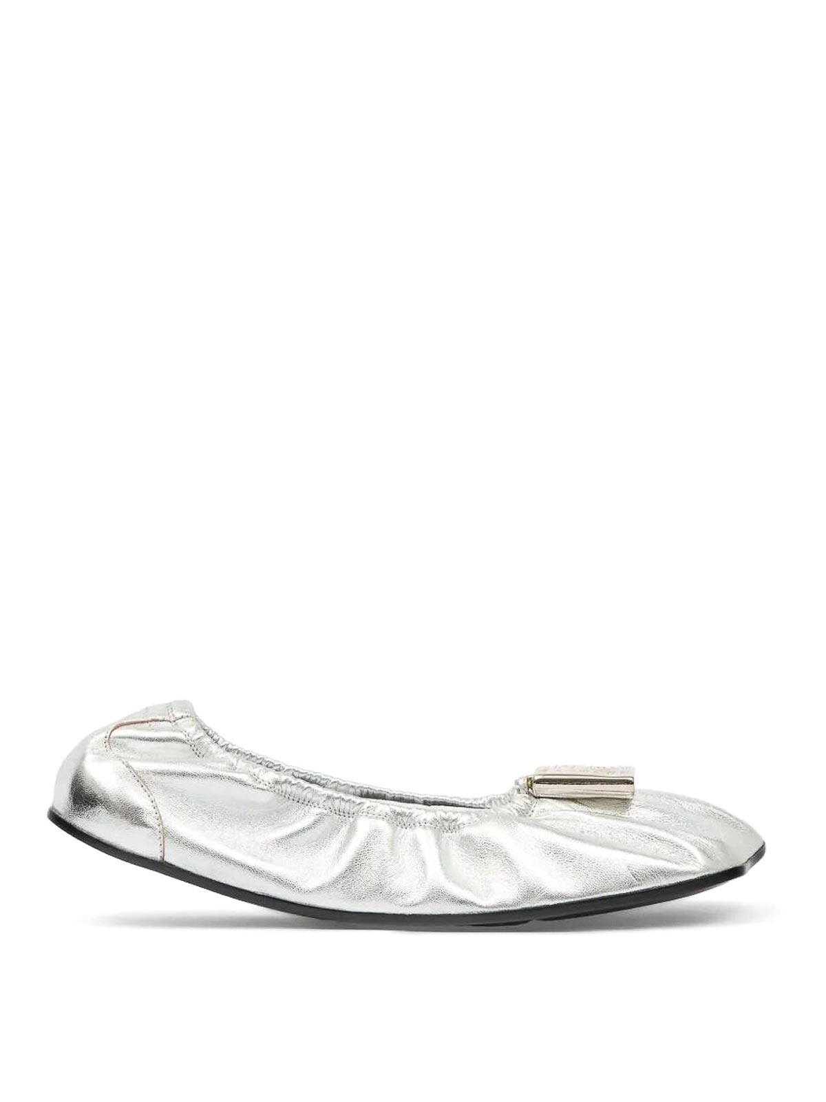 MM6 Maison Margiela Ballerines - Métallique