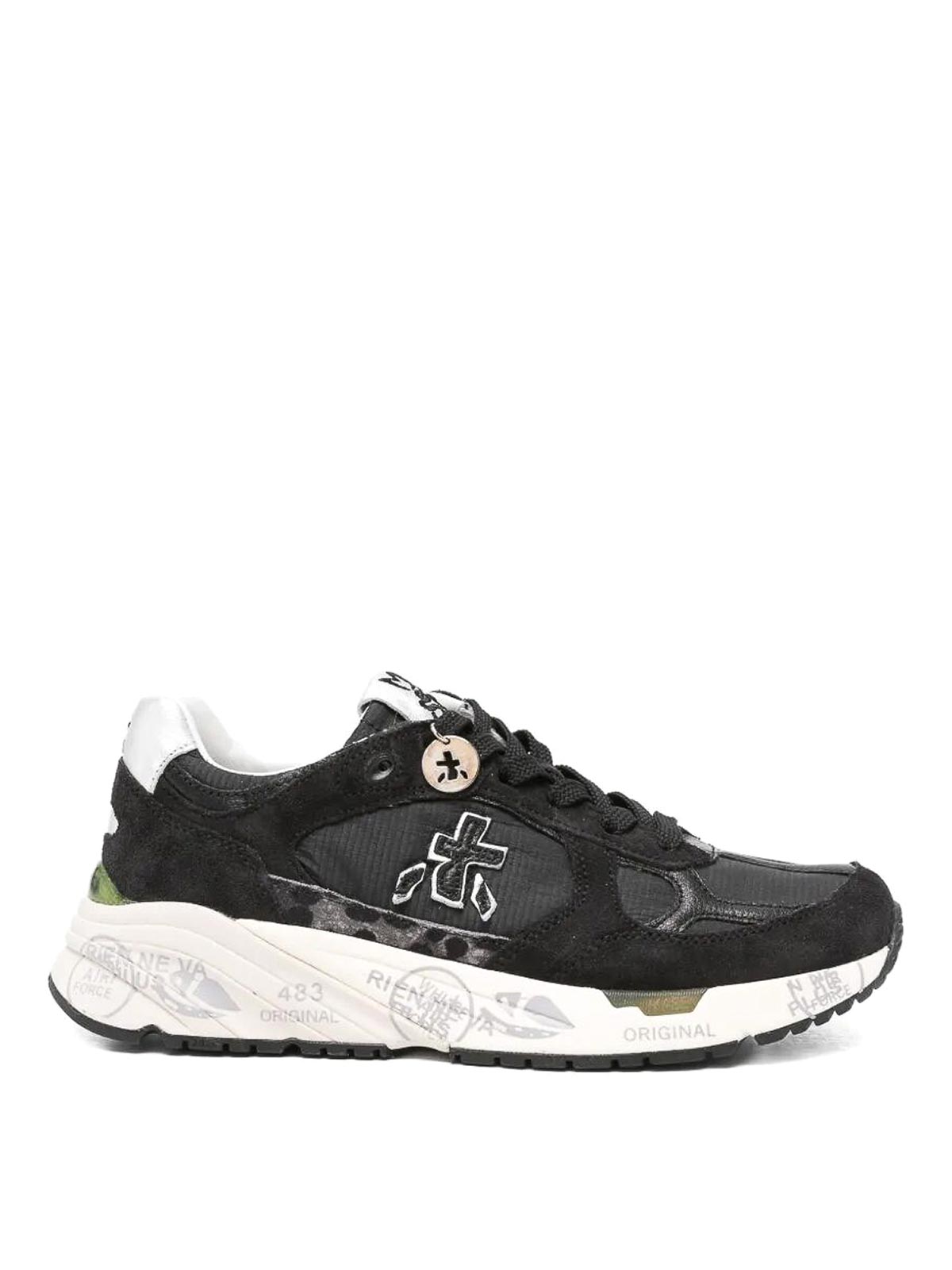Premiata Mased Sneakers In Black