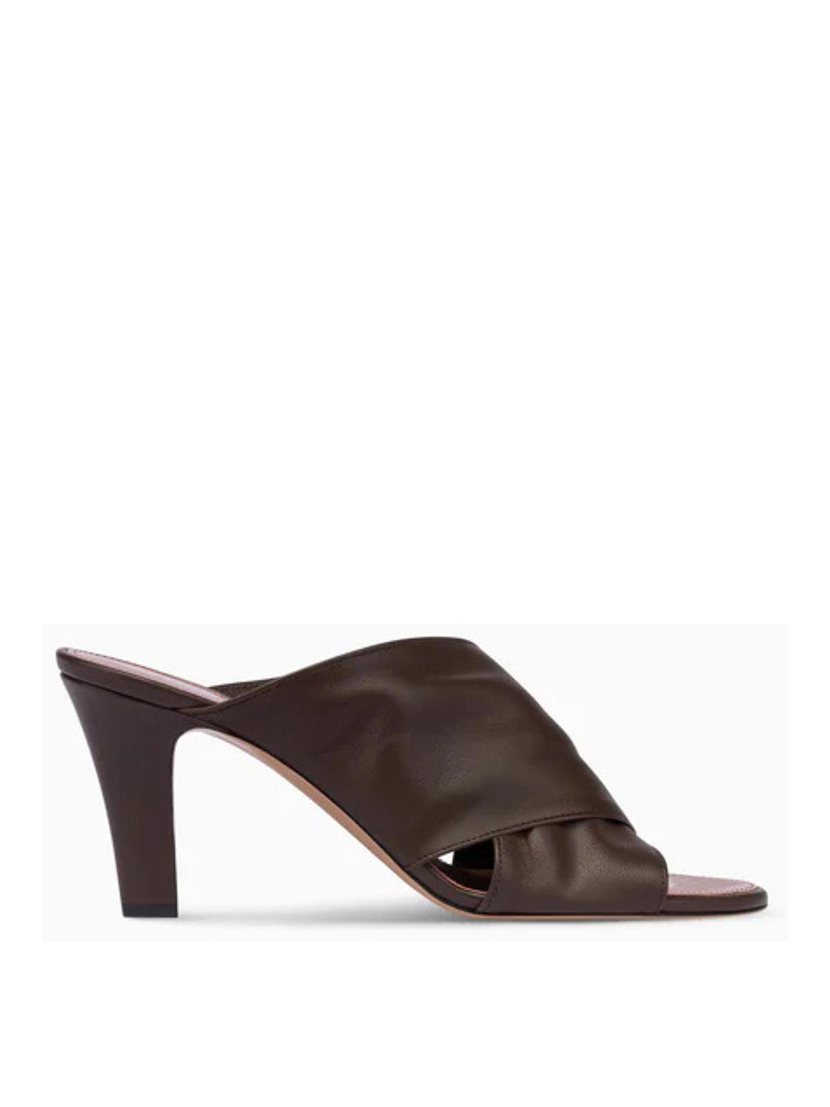 Paris Texas Mules - Marron